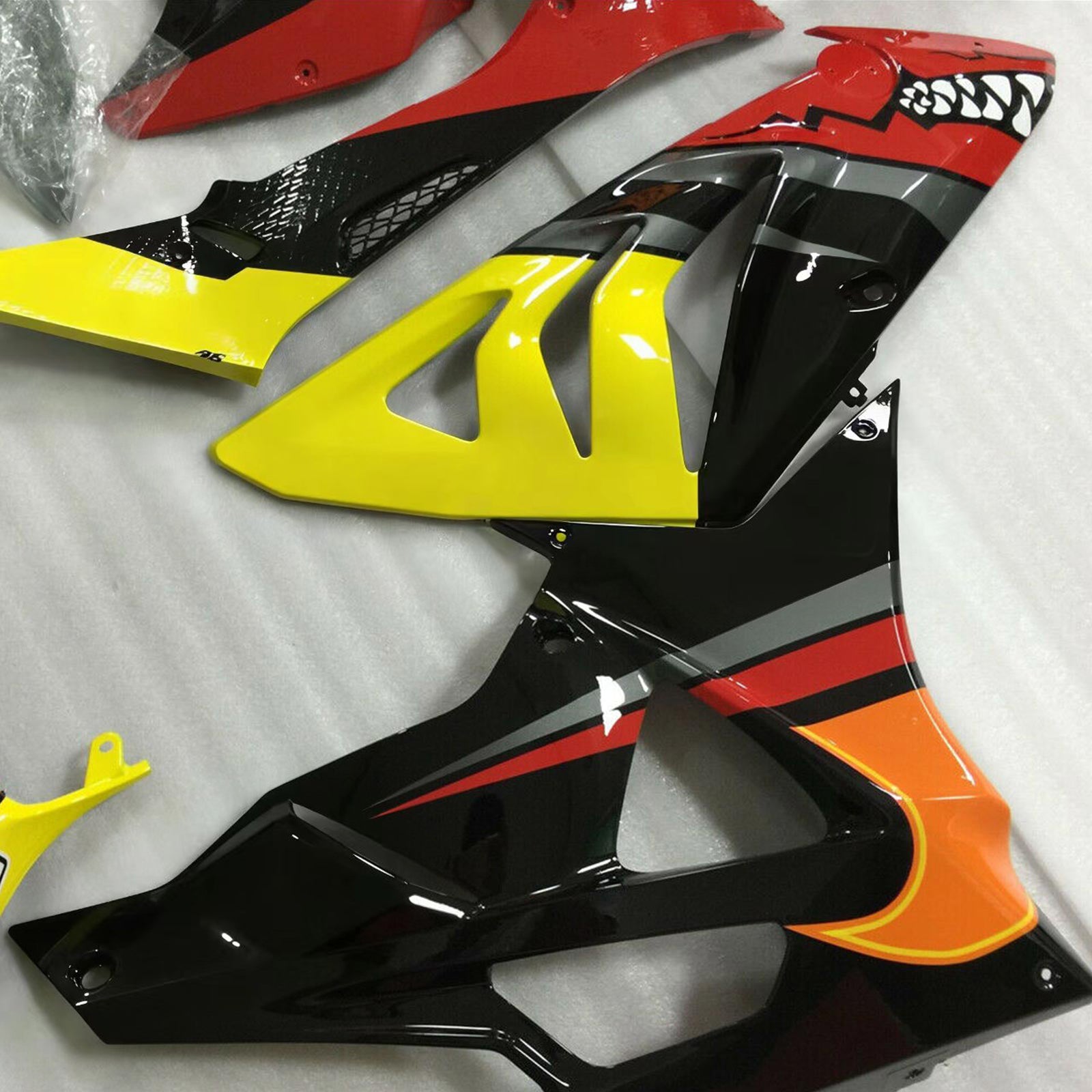 Kit de carenado de inyección Carrocería Plástico ABS apto para BMW S1000RR 2009-2014 Genérico