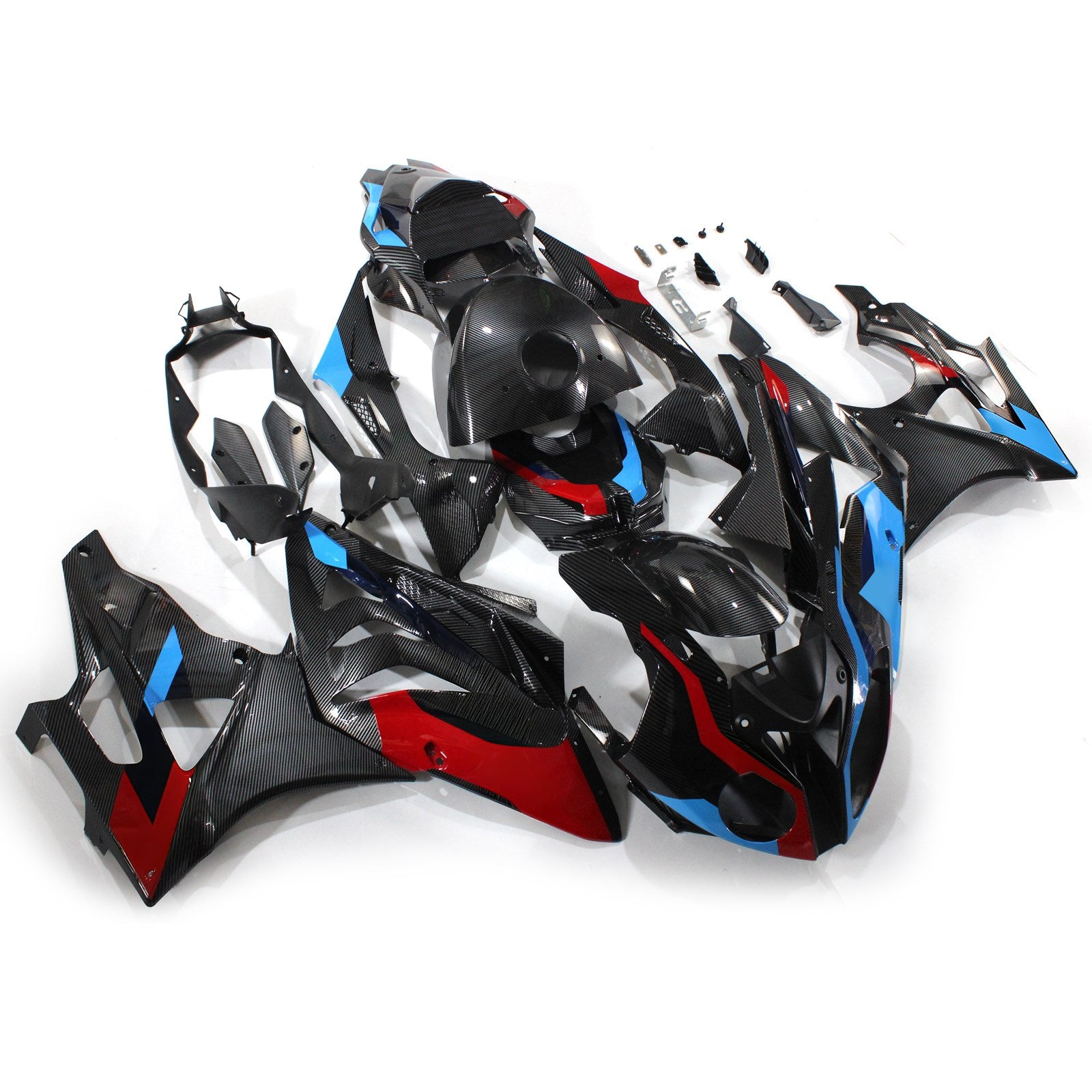BMW S1000RR 2009-2014 페어링 키트 차체 플라스틱 ABS