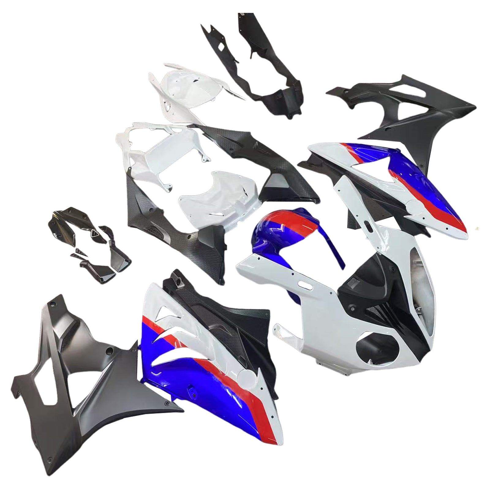 Amotopart BMW S1000RR 2009-2014 Fairing Kit Bodywork Plastic ABS