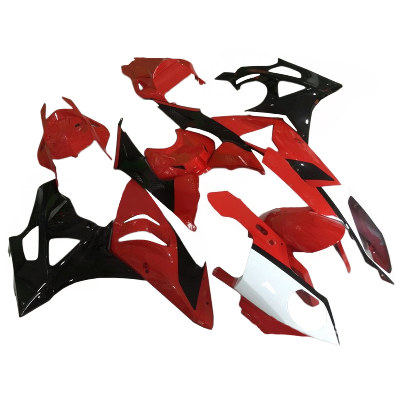 Amotopart BMW S1000RR 2009-2014 페어링 키트 차체 플라스틱 ABS