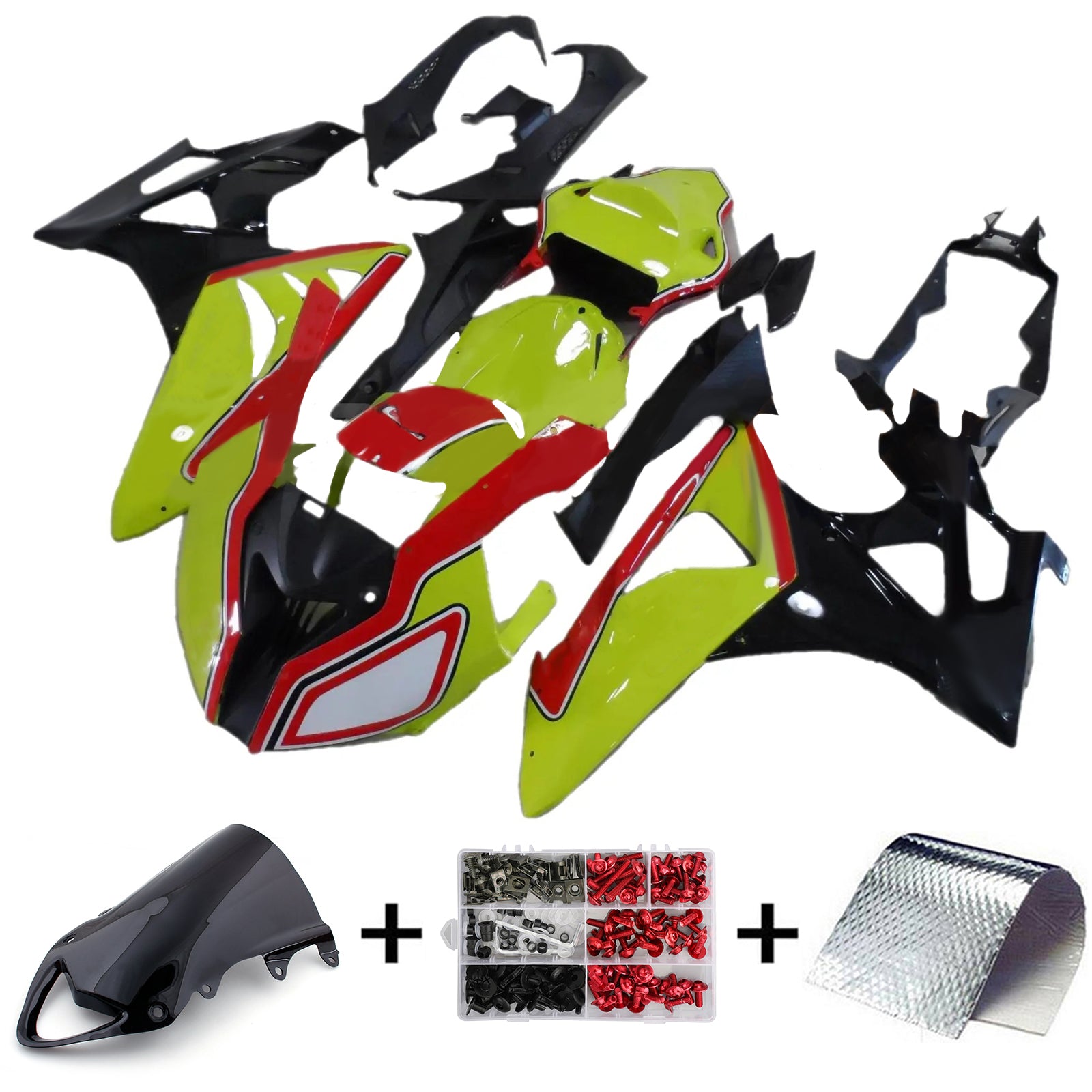Amotopart BMW S1000RR 2009-2014 Fairing Kit Bodywork Plastic ABS