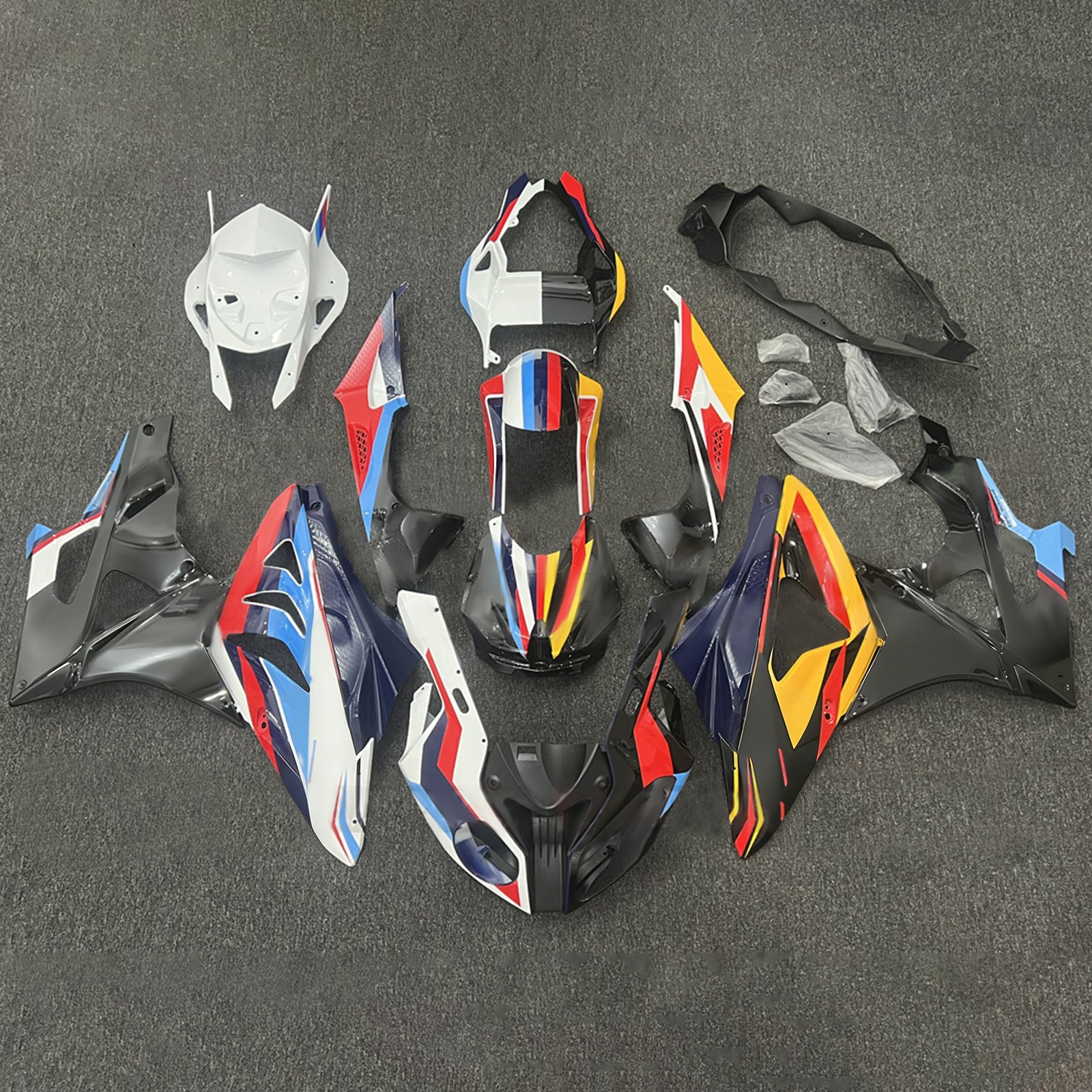 Injection Fairing Kit Bodywork Plastic ABS fit For BMW S1000RR 2009-2014