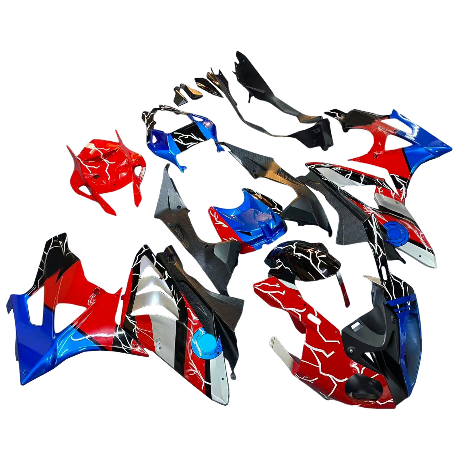 Injection Fairing Kit Bodywork Plastic ABS fit For BMW S1000RR 2009-2014