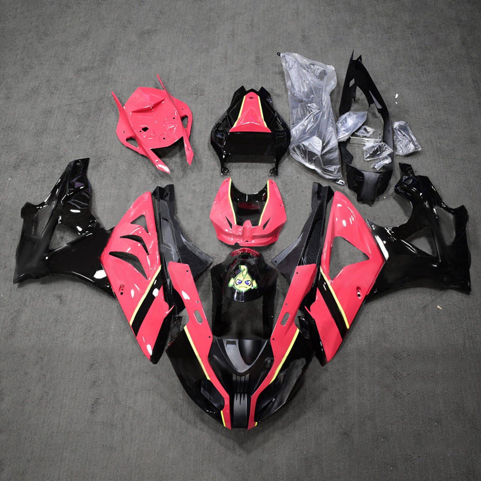 Injection Fairing Kit Bodywork Plastic ABS fit For BMW S1000RR 2009-2014