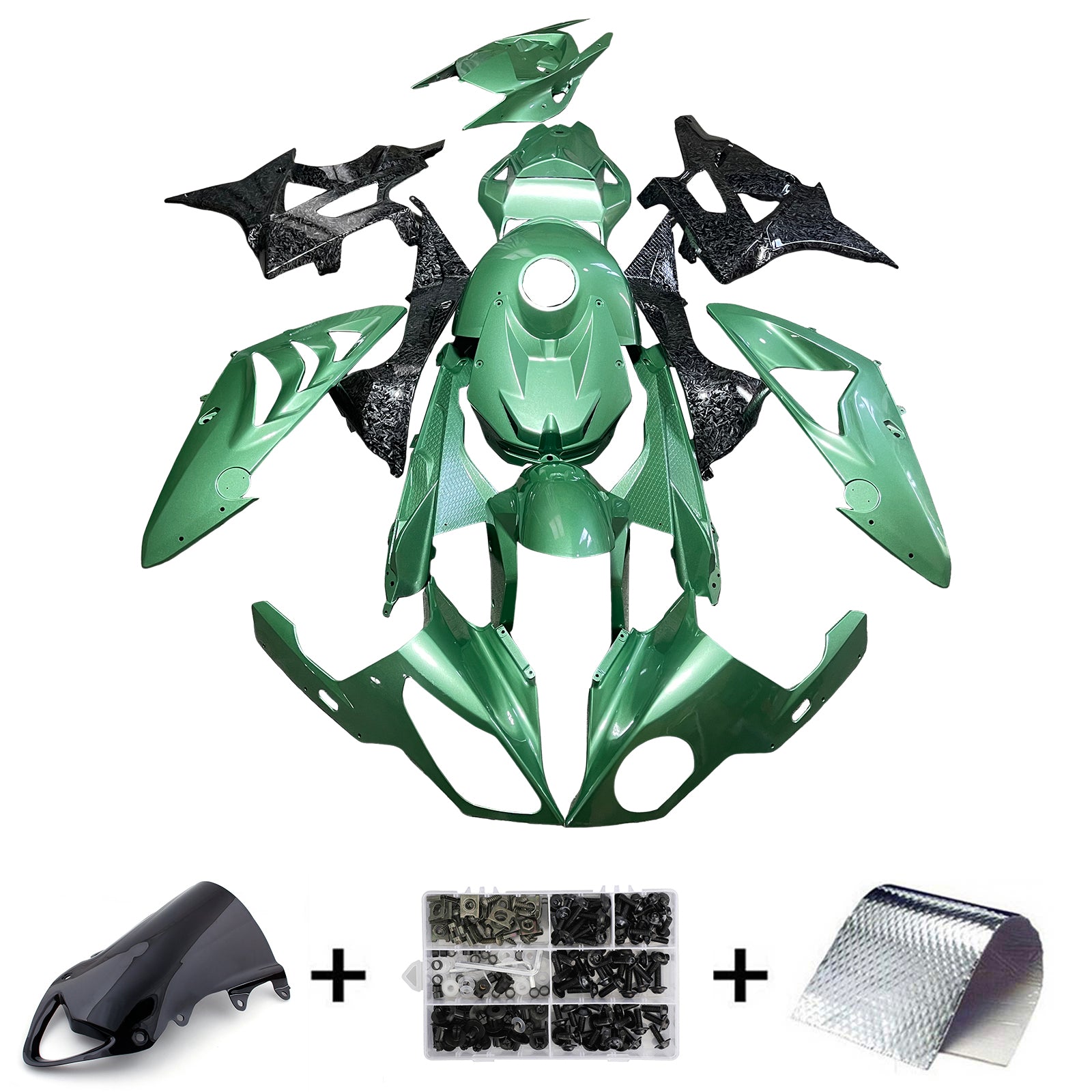 Injection Fairing Kit Bodywork Plastic ABS fit For 2009-2014 BMW S1000RR