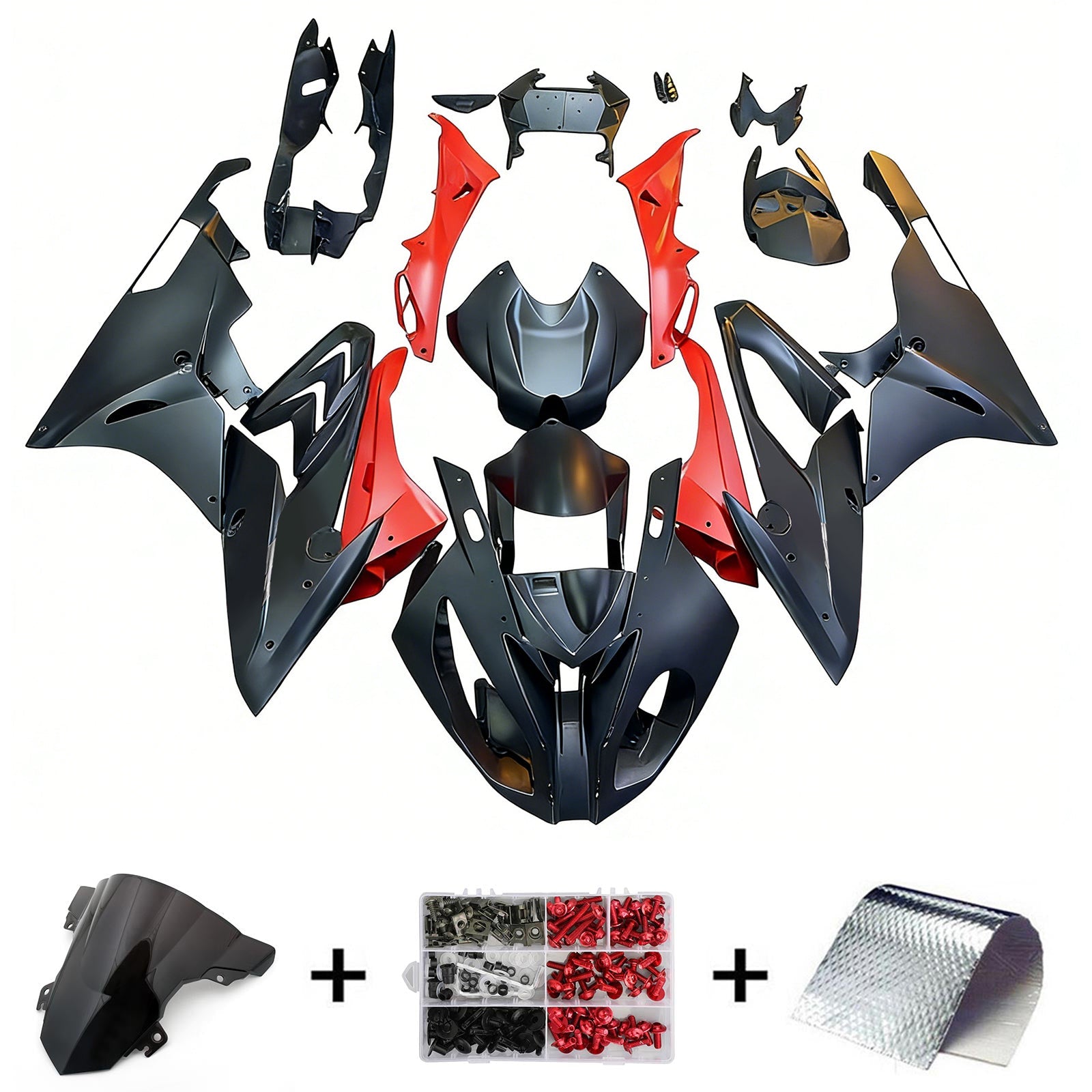 Amotopart BMW S1000RR 2015-2016 Fairing Kit Bodywork Plastic ABS