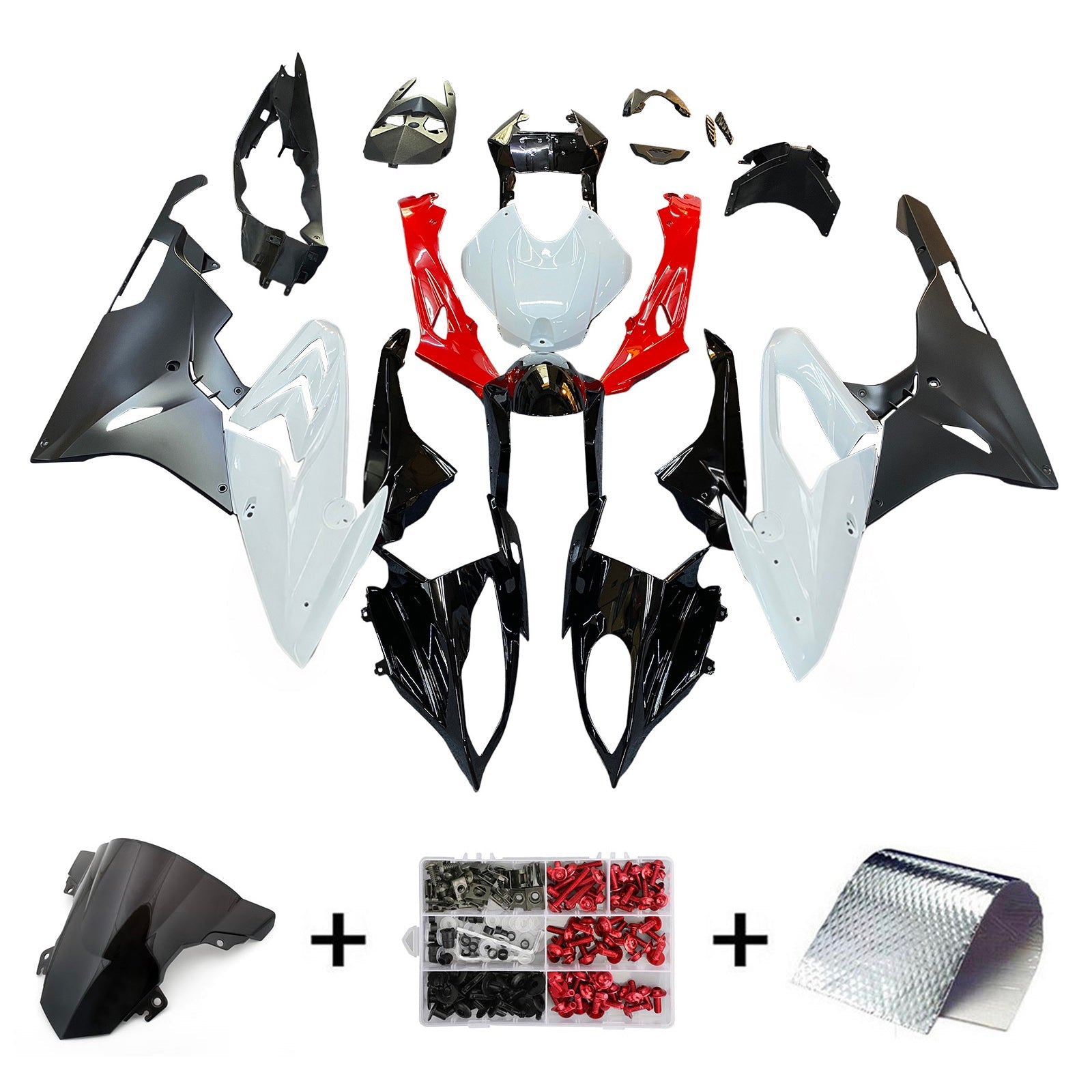 Amotopart BMW S1000RR 2015-2016 Fairing Kit Bodywork Plastic ABS