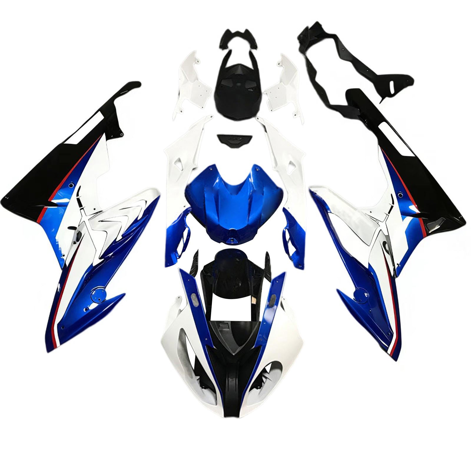 아모토파트 BMW S1000RR 2015-2016 페어링 키트 차체 플라스틱 ABS
