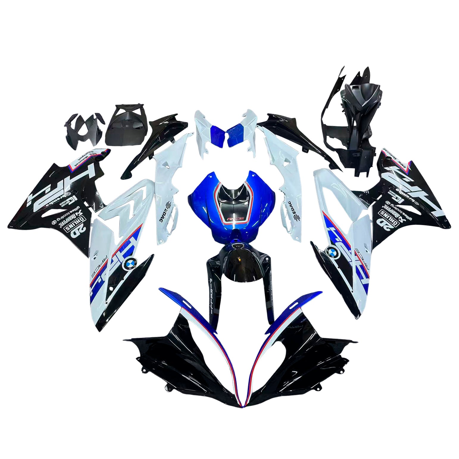 Amotopart BMW S1000RR 2015-2016 Fairing Kit Bodywork Plastic ABS