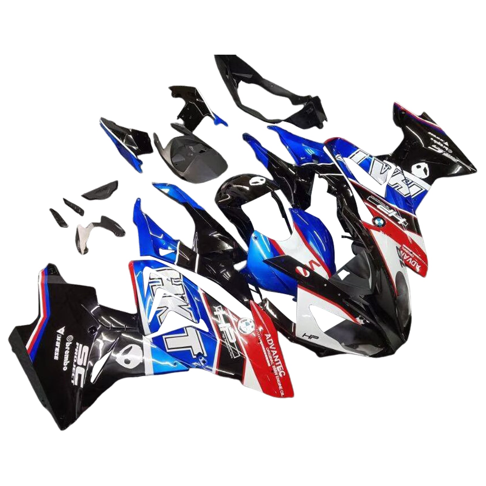 Amotopart BMW S1000RR 2015-2016 Fairing Kit Bodywork Plastic ABS