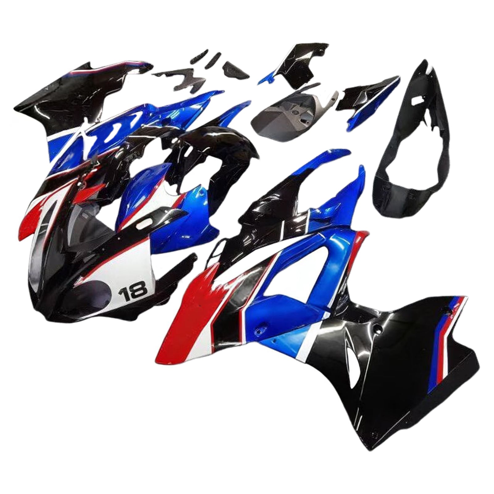 아모토파트 BMW S1000RR 2015-2016 페어링 키트 차체 플라스틱 ABS