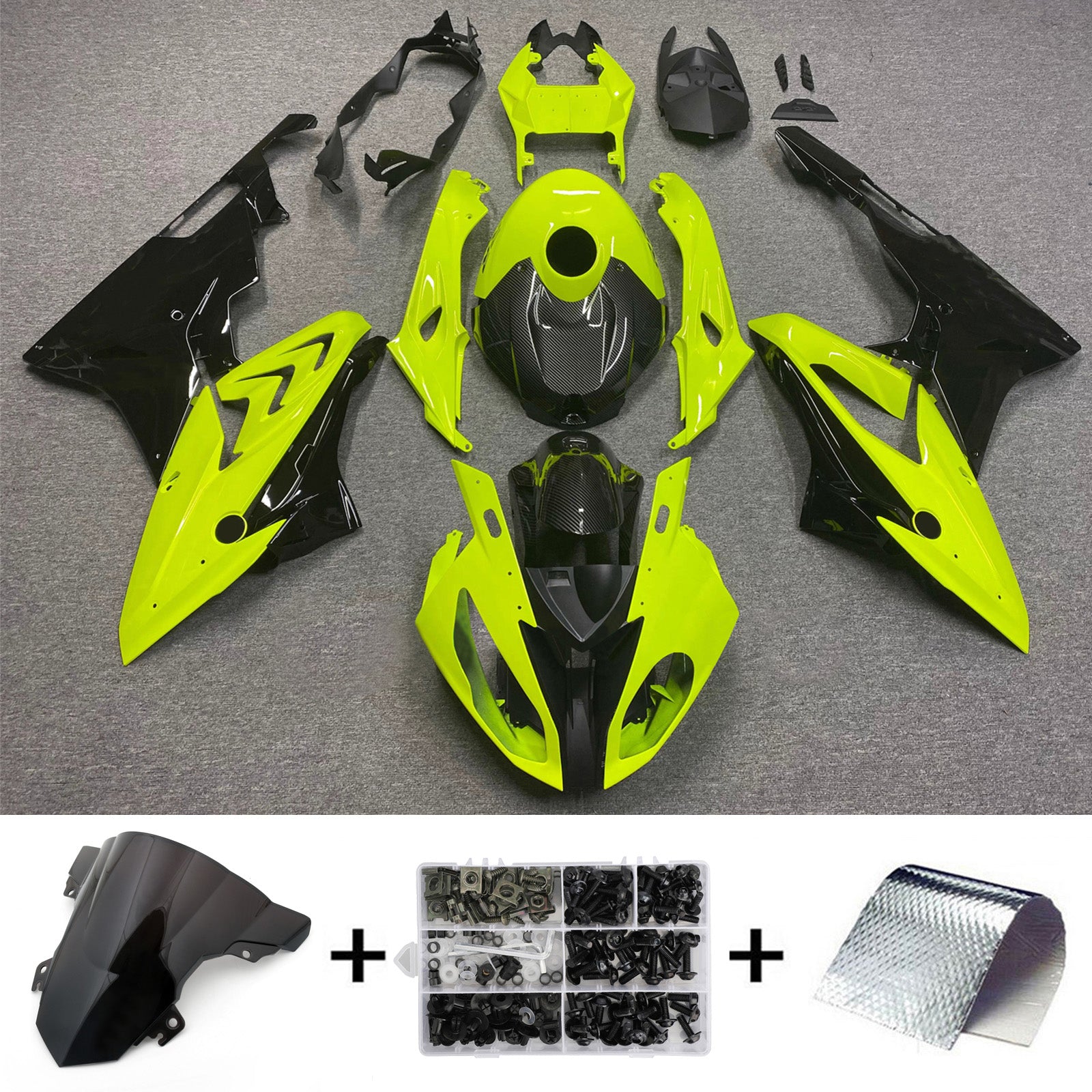 Injection Fairing Kit Bodywork Plastic ABS fit For BMW S1000RR 2015-2016