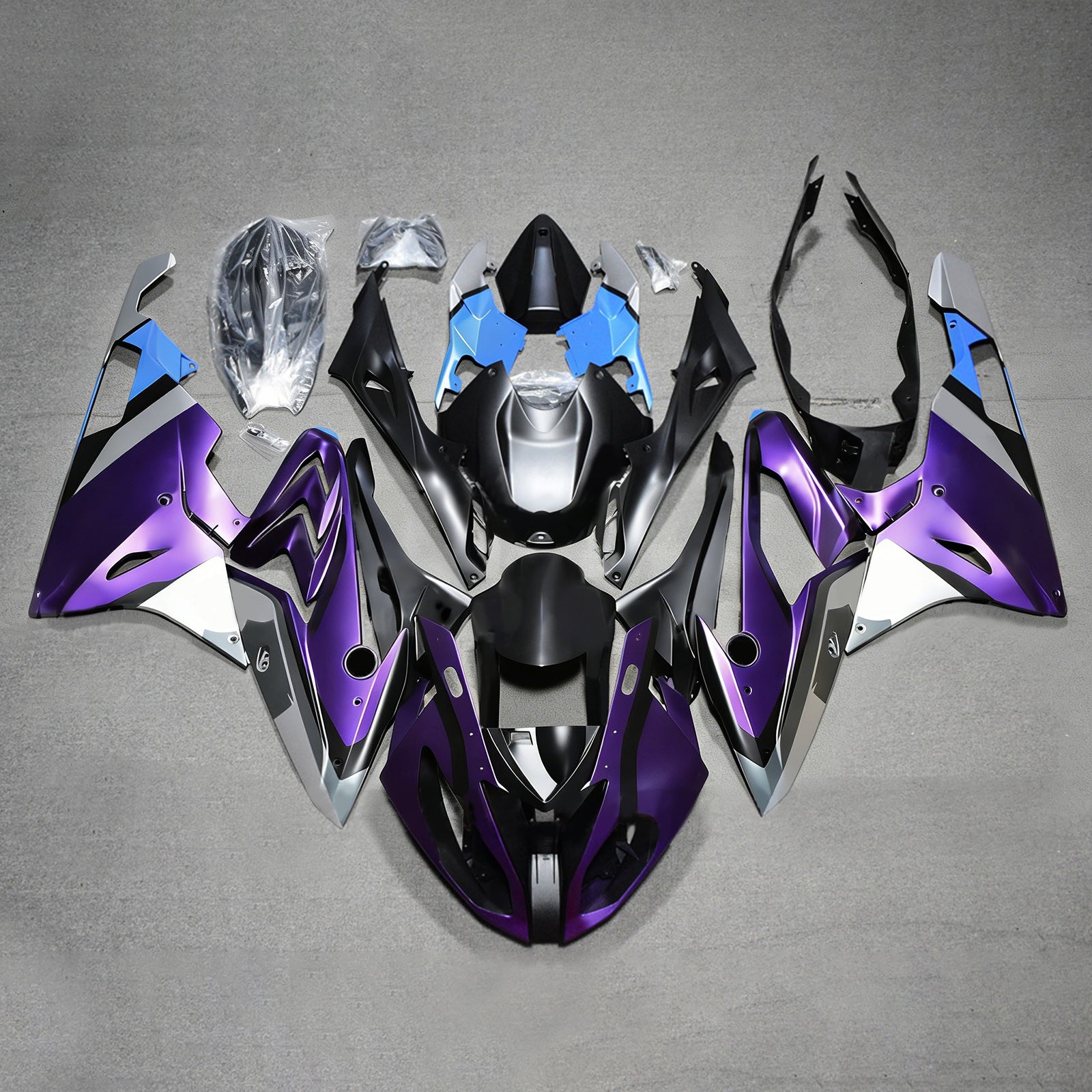 Injection Fairing Kit Bodywork Plastic ABS fit For BMW S1000RR 2015-2016