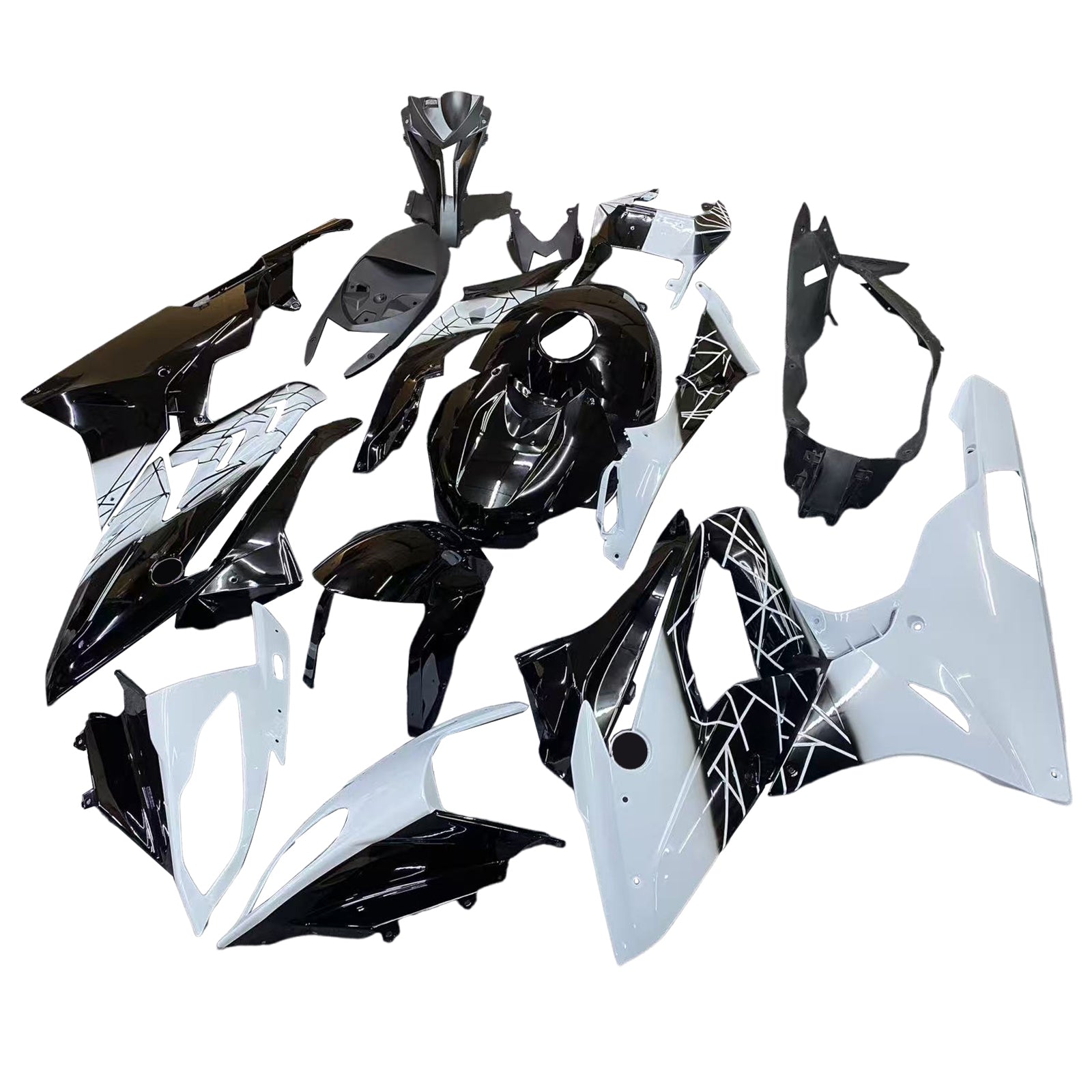 Injection Fairing Kit Bodywork Plastic ABS fit For BMW S1000RR 2015-2016