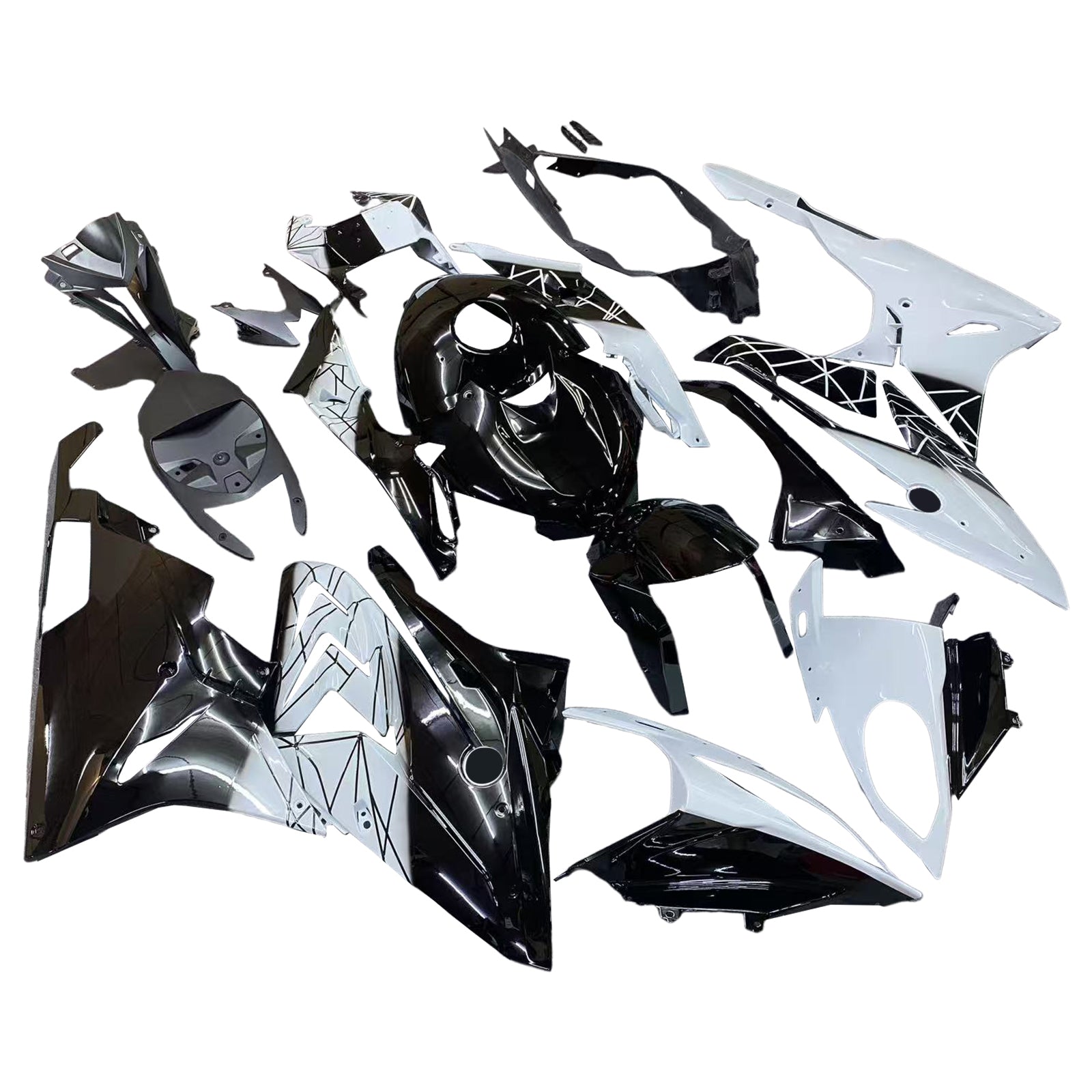 Injection Fairing Kit Bodywork Plastic ABS fit For BMW S1000RR 2015-2016