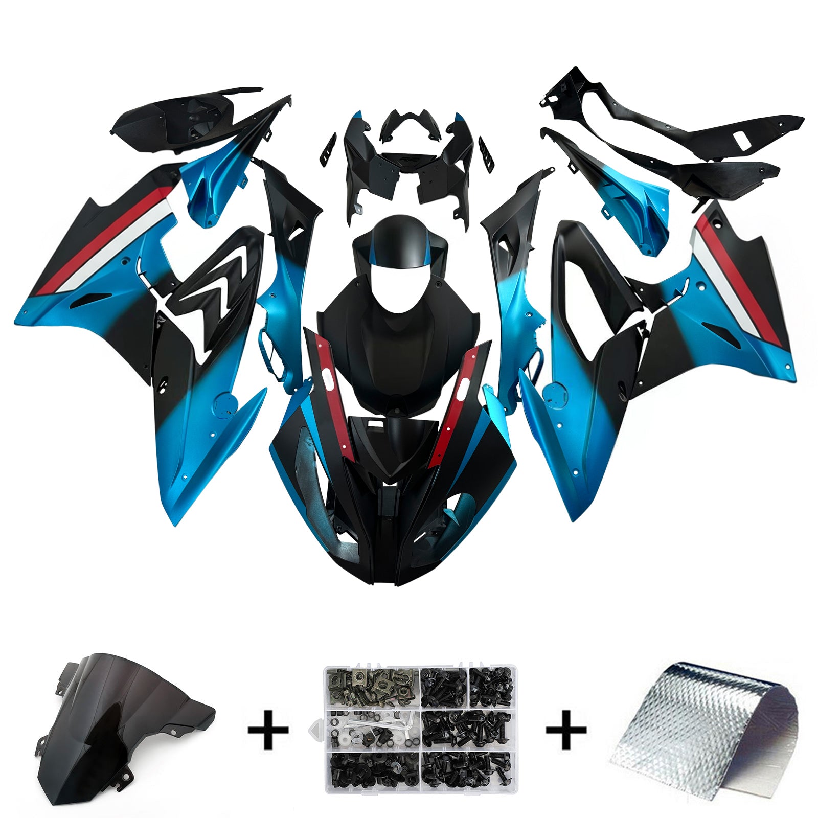 Fairing Kit For BMW S1000RR 2017-2018 Bodywork Plastic ABS Generic