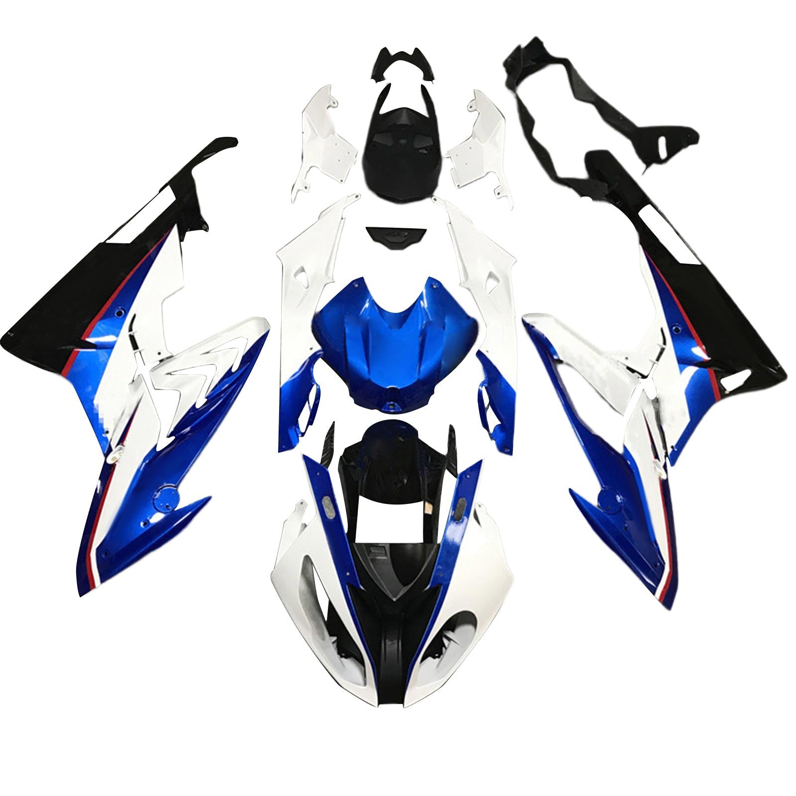 Amotopart BMW S1000RR 2017-2018 Fairing Kit Bodywork Plastic ABS