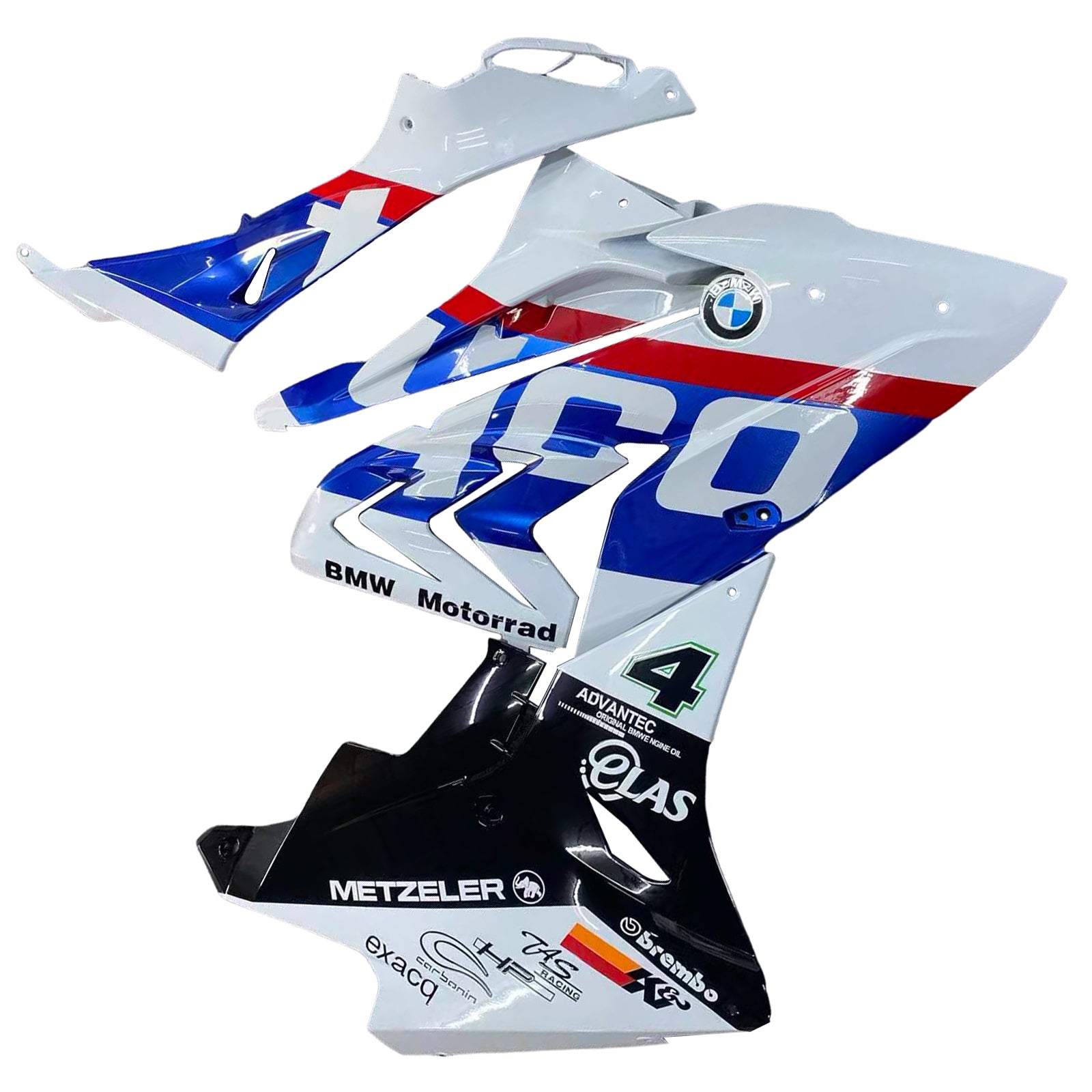 Amotopart BMW S1000RR 2017-2018 Fairing Kit Bodywork Plastic ABS