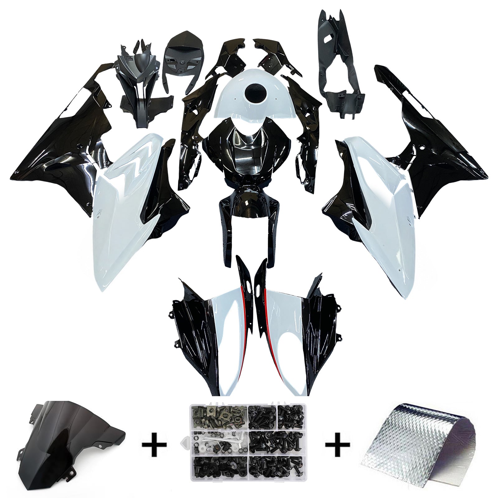 Amotopart BMW S1000RR 2017-2018 Fairing Kit Bodywork Plastic ABS
