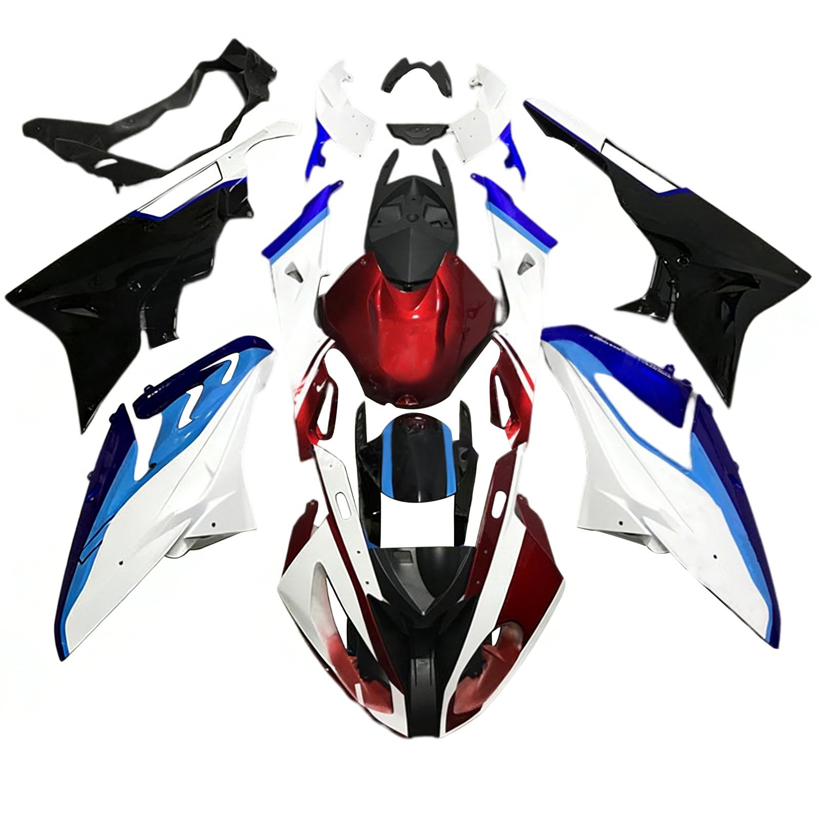 아모토파트 BMW S1000RR 2017-2018 페어링 키트 차체 플라스틱 ABS