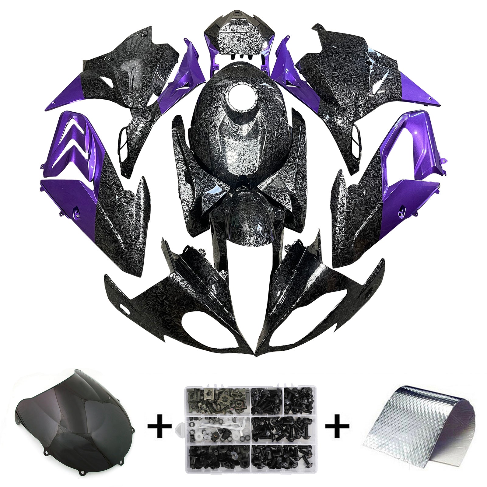 Injection Fairing Kit Bodywork Plastic ABS fit For 2017-2018 BMW S1000RR