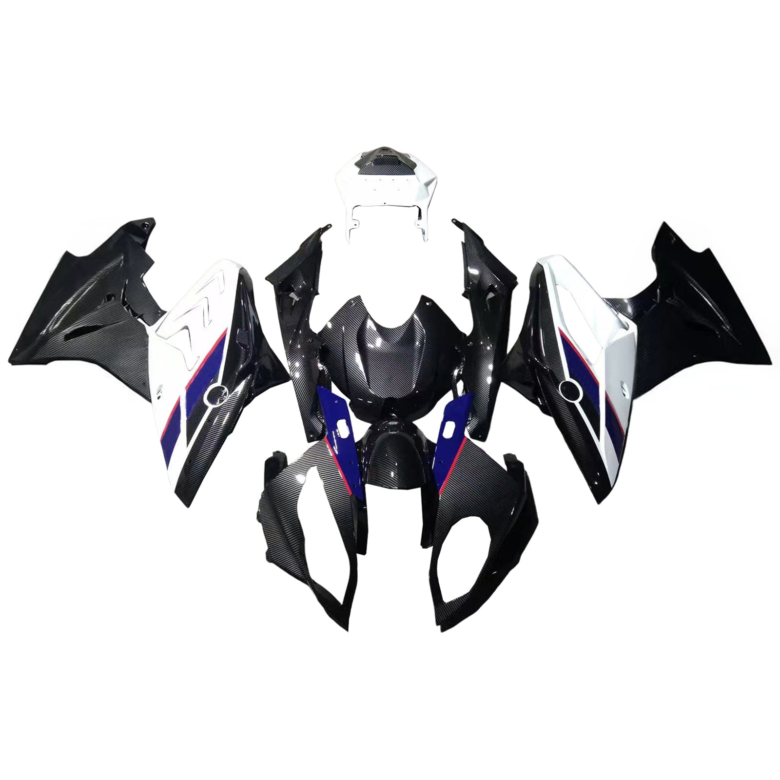 Injection Fairing Kit Bodywork Plastic ABS fit For BMW S1000RR 2017-2018