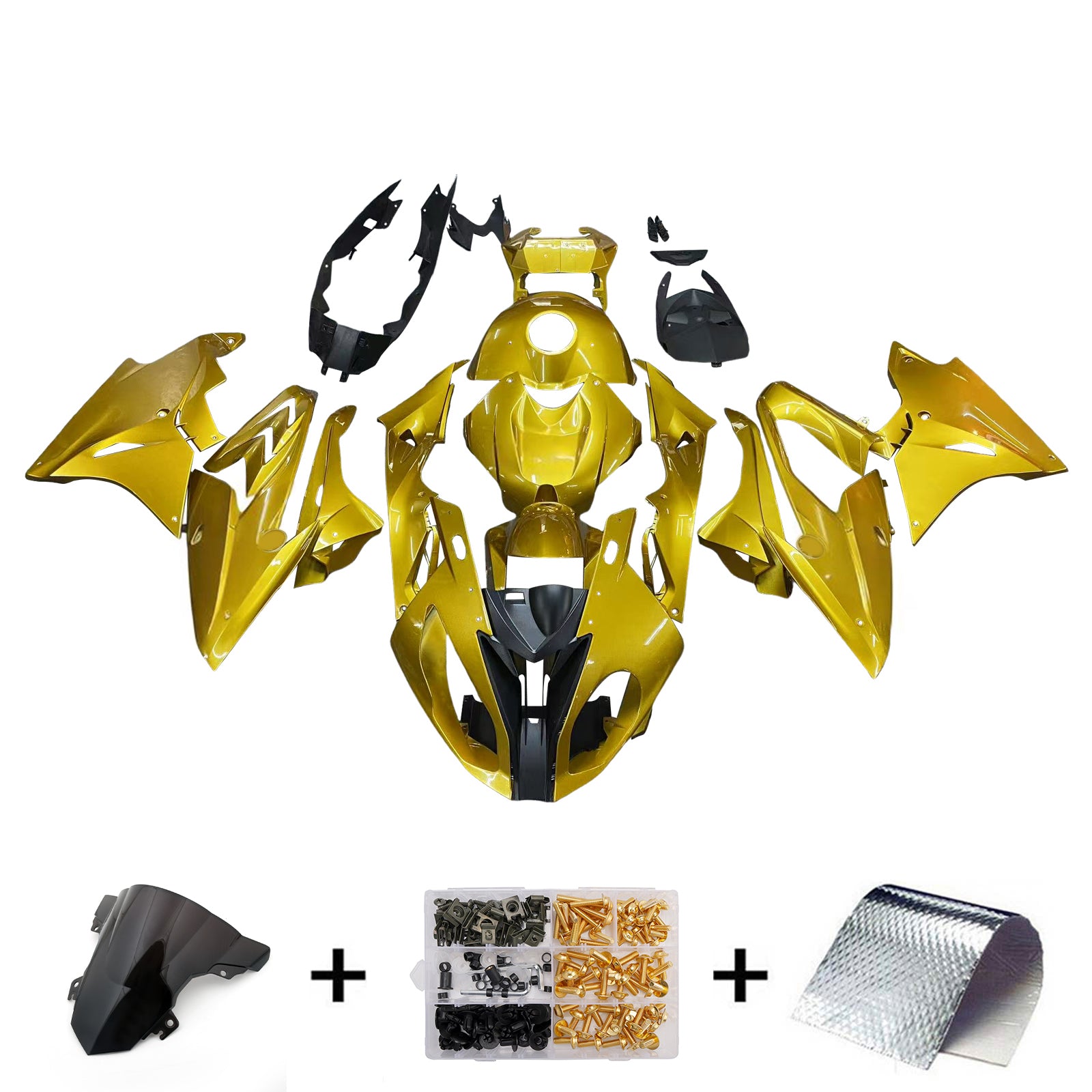 Injection Fairing Kit Bodywork Plastic ABS fit For BMW S1000RR 2017-2018
