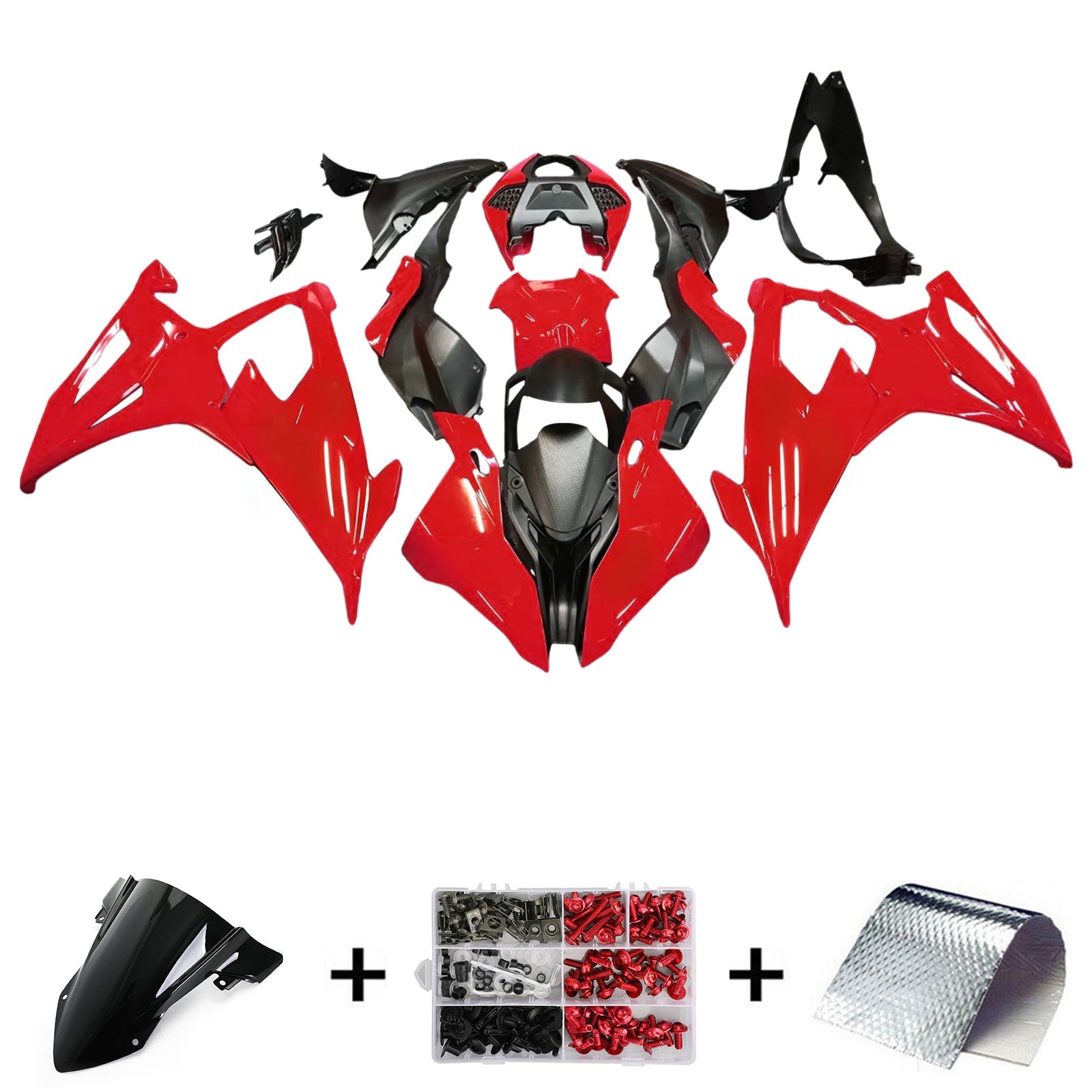 Fairing Kit For BMW S1000RR 2019-2022 Bodywork Plastic ABS Generic