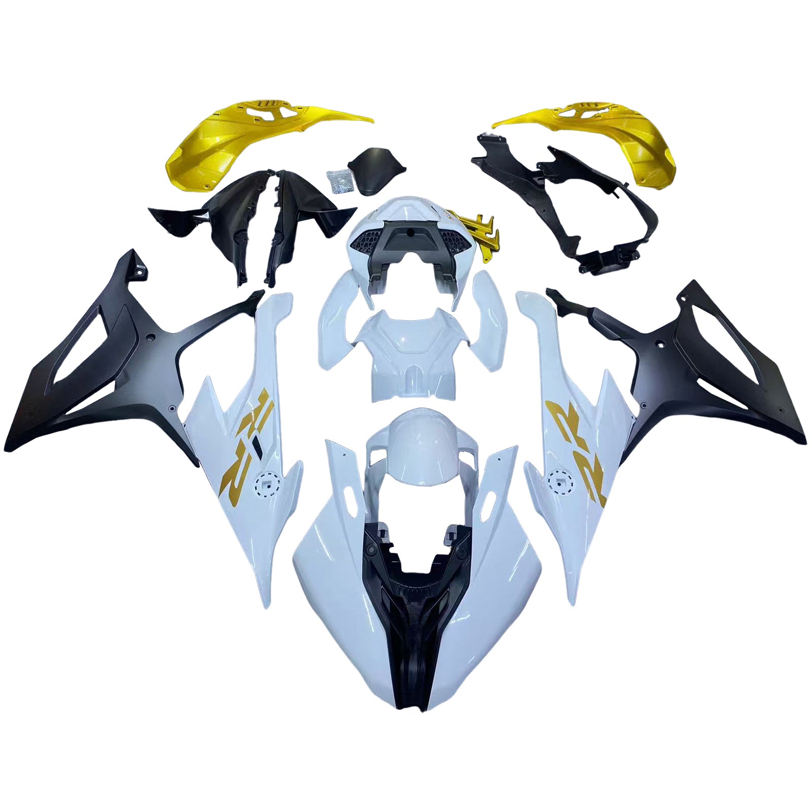 Amotopart BMW M1000RR S1000RR 2019-2022 Fairing Kit Bodywork Plastic ABS
