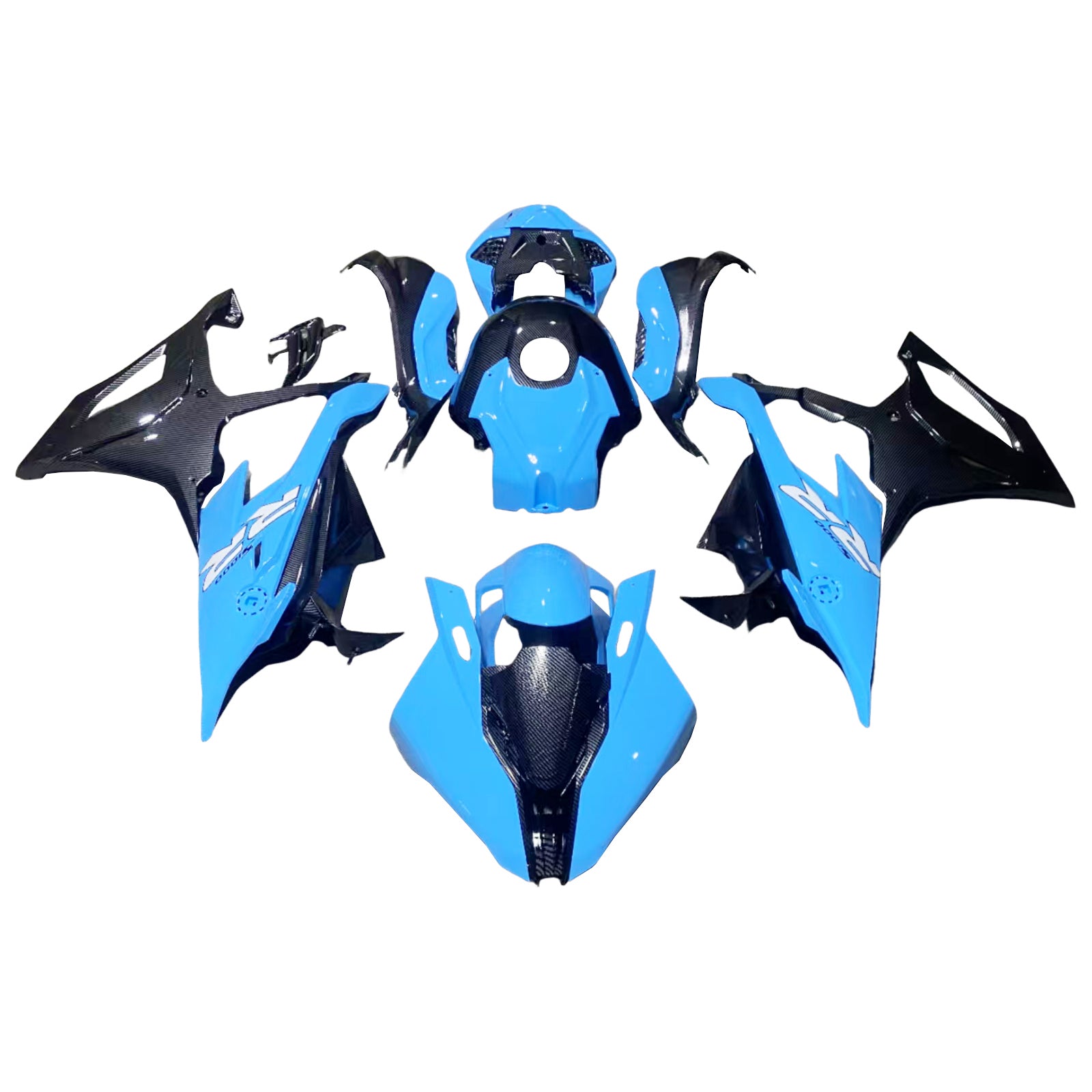 Amotopart BMW M1000RR S1000RR 2019-2022 Fairing Kit Bodywork Plastic ABS