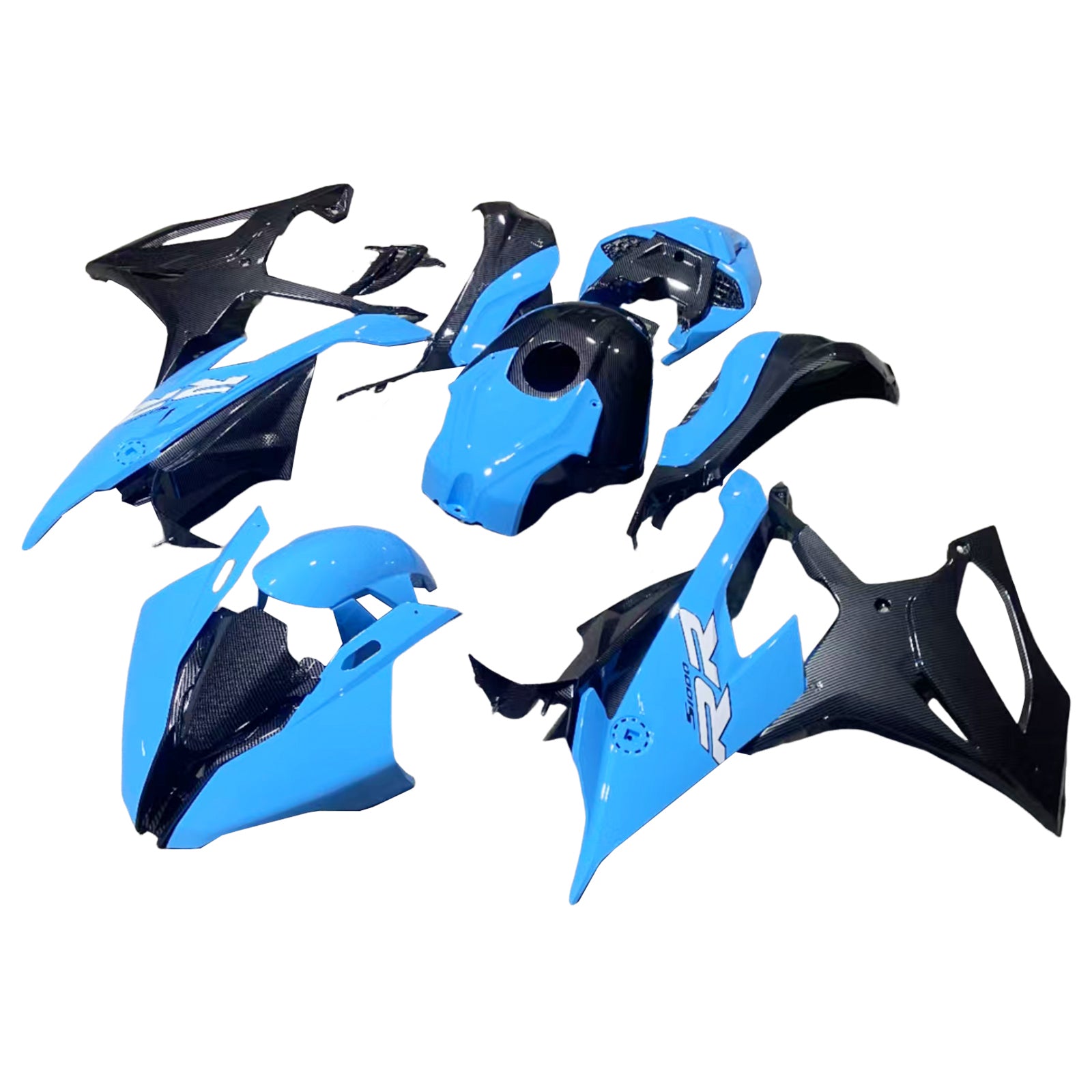 Amotopart BMW M1000RR S1000RR 2019-2022 Fairing Kit Bodywork Plastic ABS