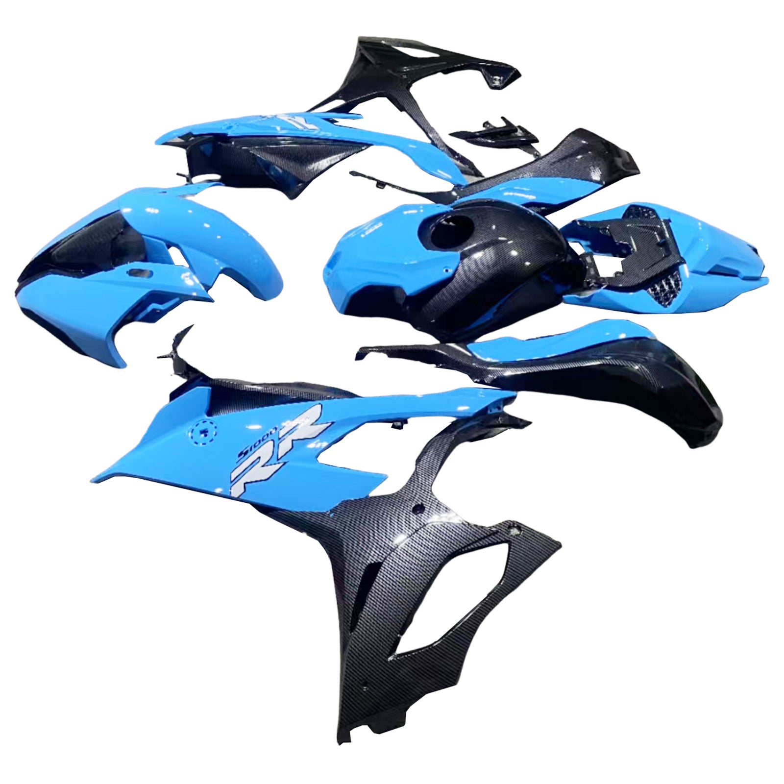 Amotopart BMW M1000RR S1000RR 2019-2022 Fairing Kit Bodywork Plastic ABS