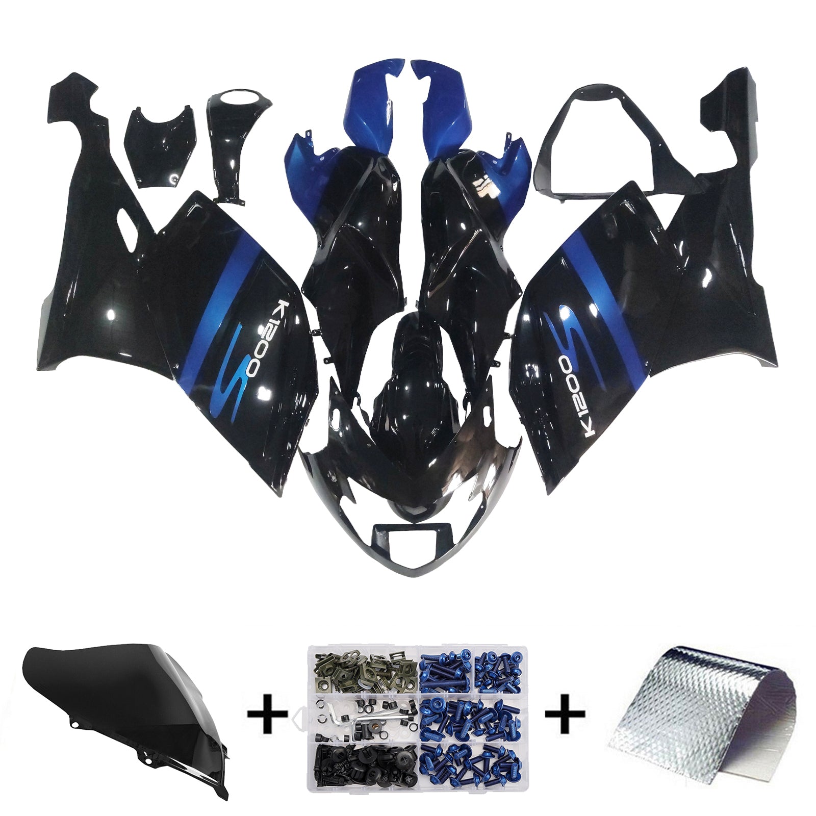 BMW K1200S 2005-2010 Fairing Kit Bodywork Plastic