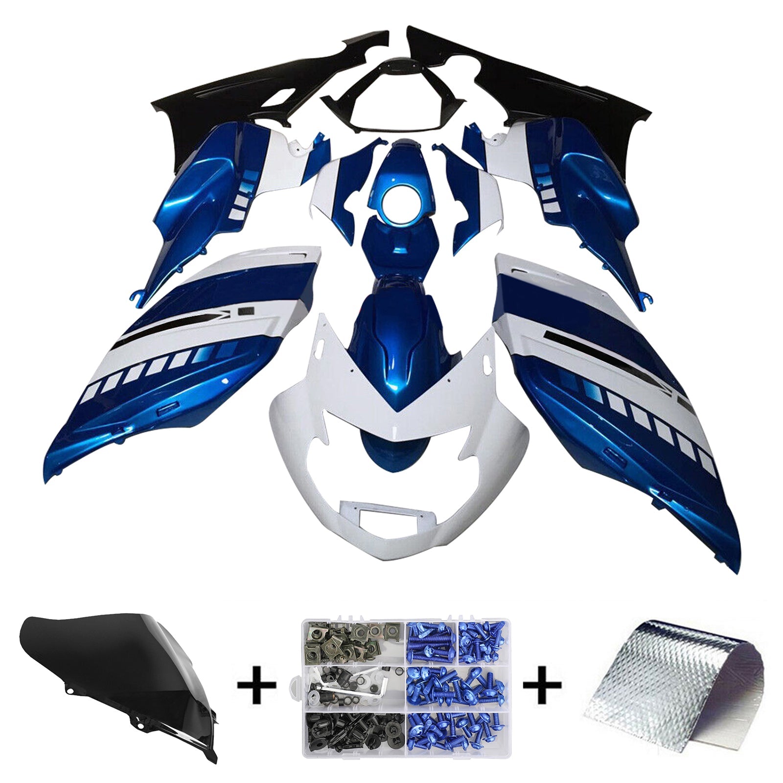 BMW K1200S 2005-2010 Fairing Kit Bodywork Plastic ABS