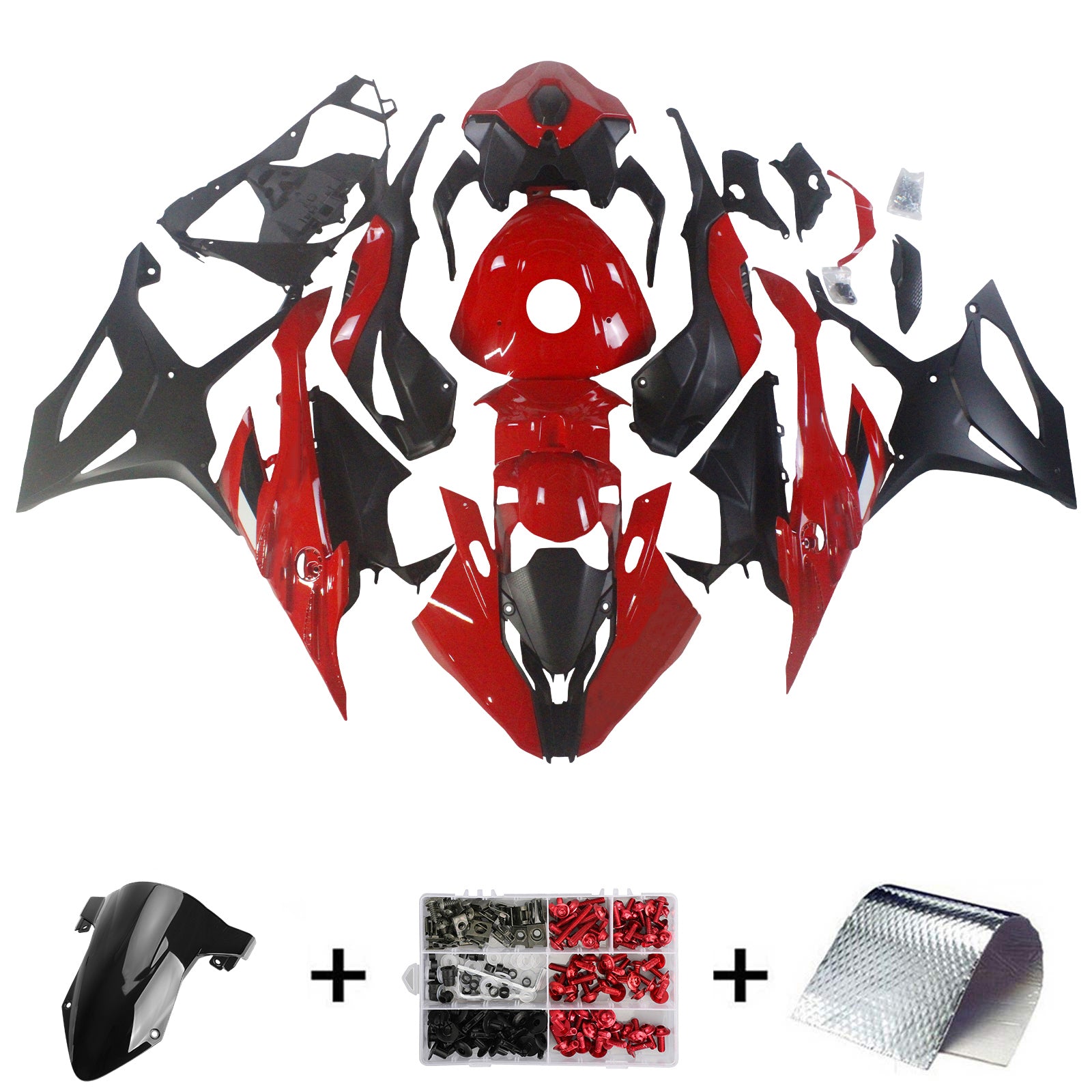 Amotopart BMW S1000RR 2023-2024 Fairing Kit Bodywork Plastic ABS