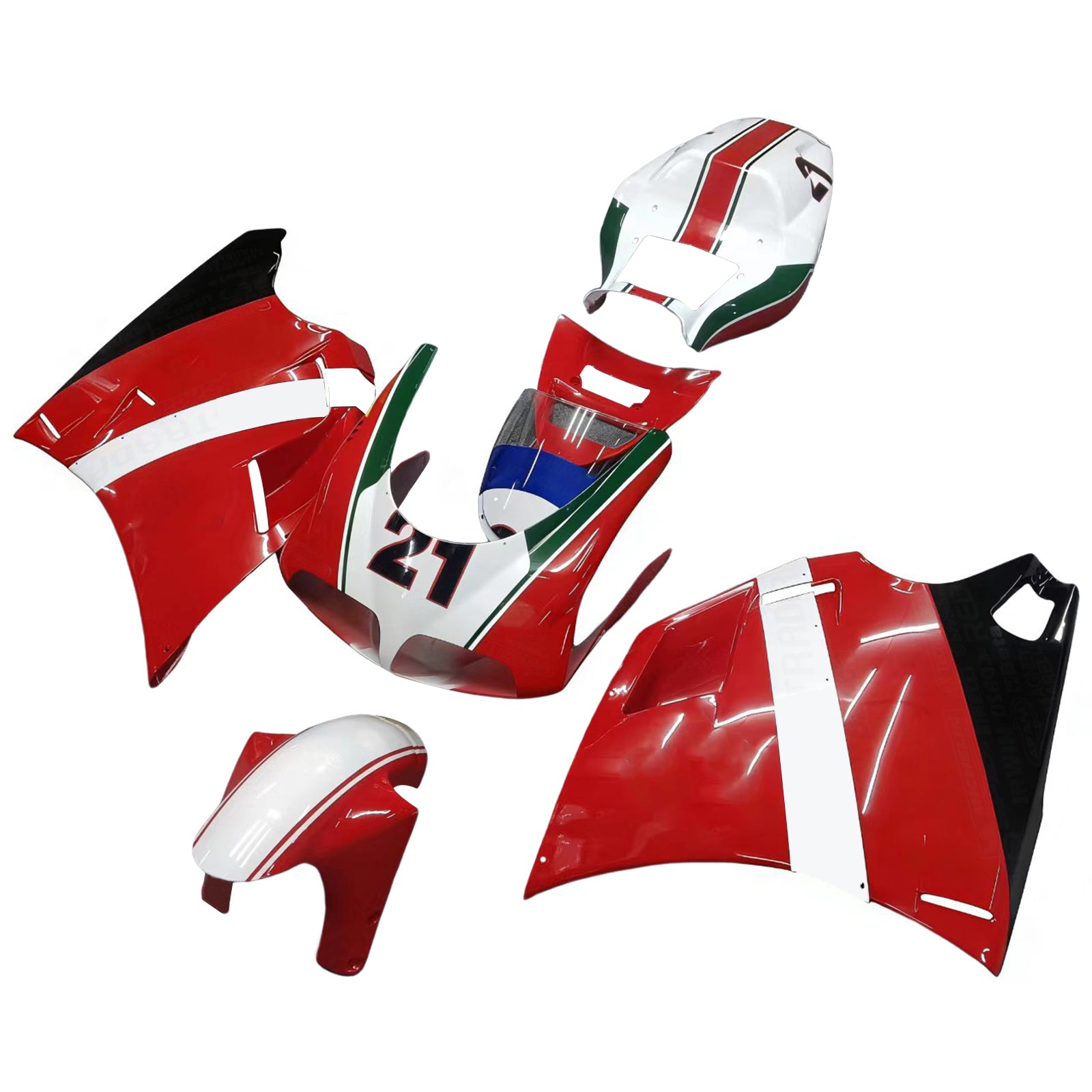 Fairing Kit Bodywork ABS fit For Ducati 996 748 1996-2002 Generic