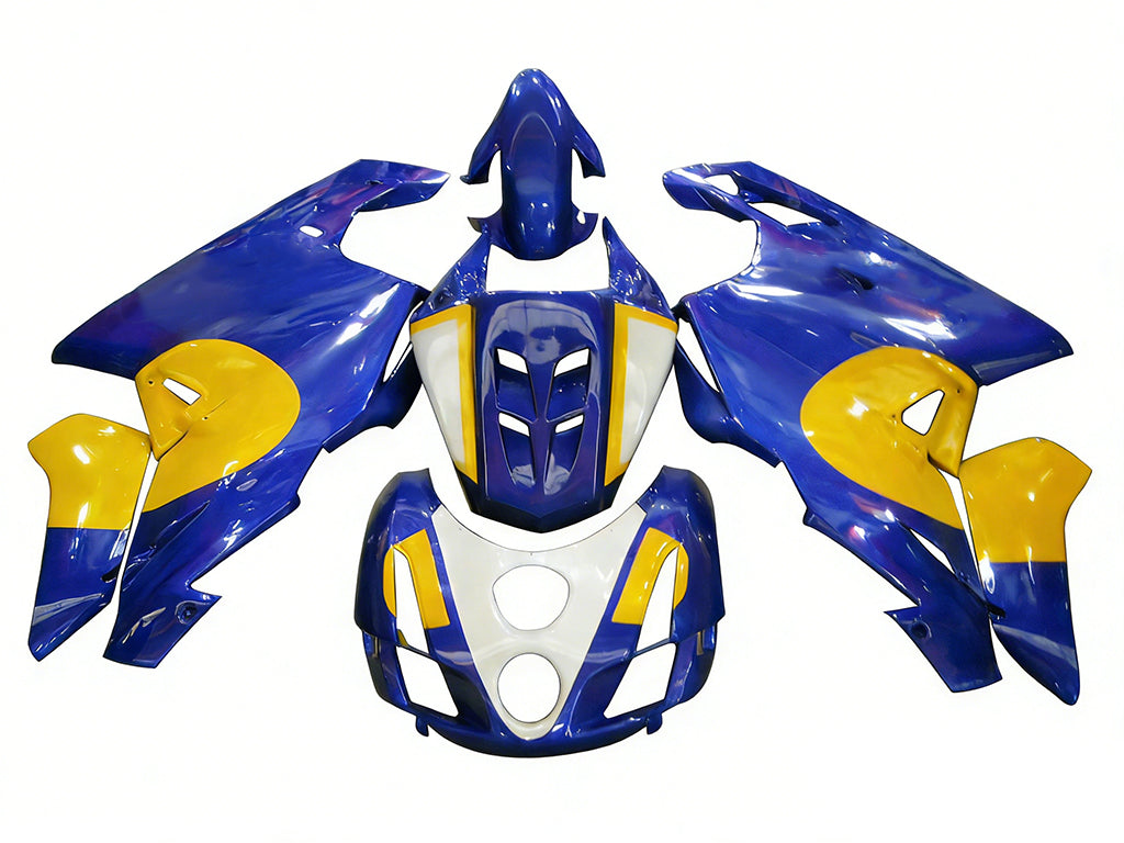 Fairings for 2003-2004 Ducati 999 Blue & Yellow Generic