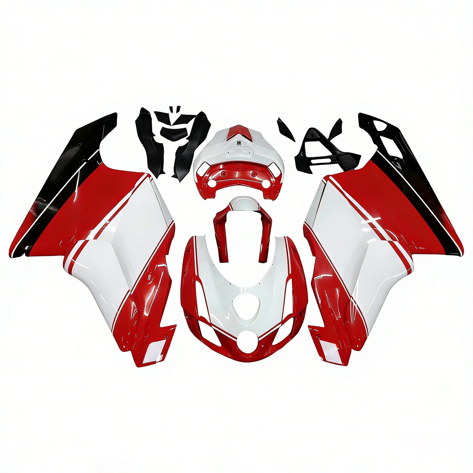Kit de carenado Carrocería ABS apto para Ducati 999 749 2003 2004 Genérico