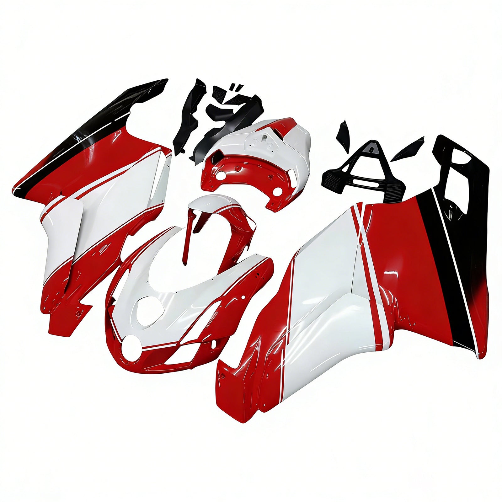 Kit de carenado Carrocería ABS apto para Ducati 999 749 2003 2004 Genérico