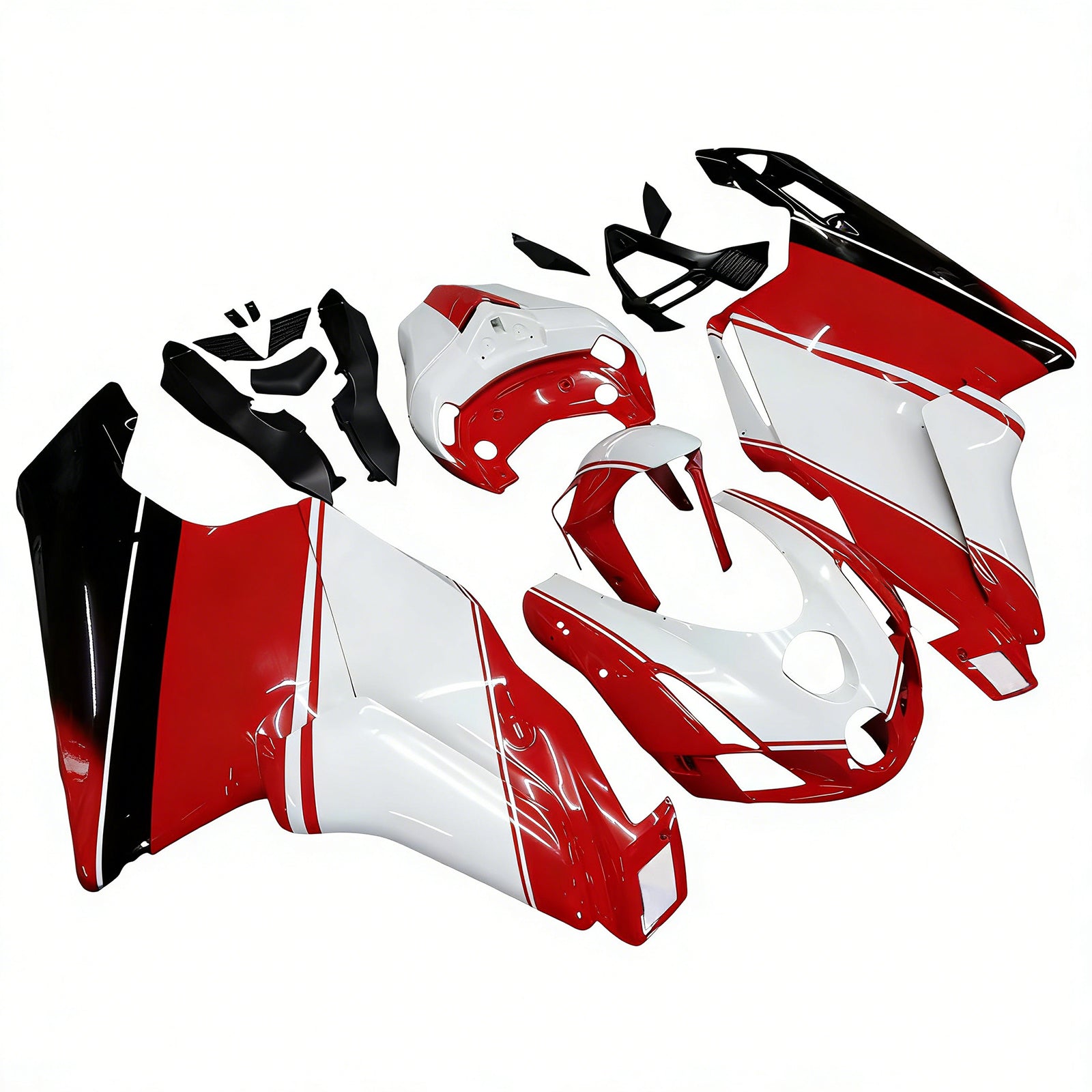 Kit de carenado Carrocería ABS apto para Ducati 999 749 2003 2004 Genérico