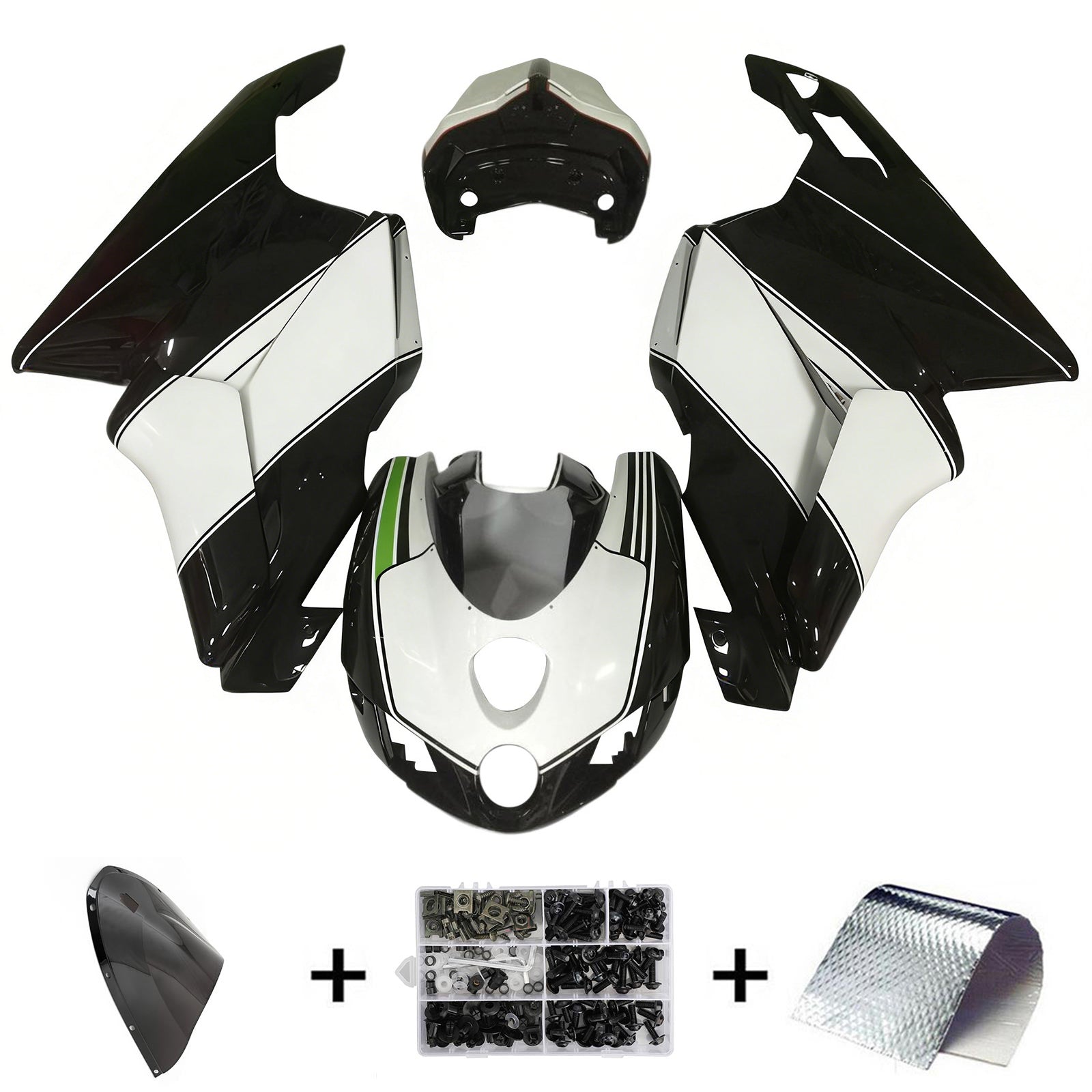 Ducati 999 749 2003 2004 Fairing Kit Bodywork ABS