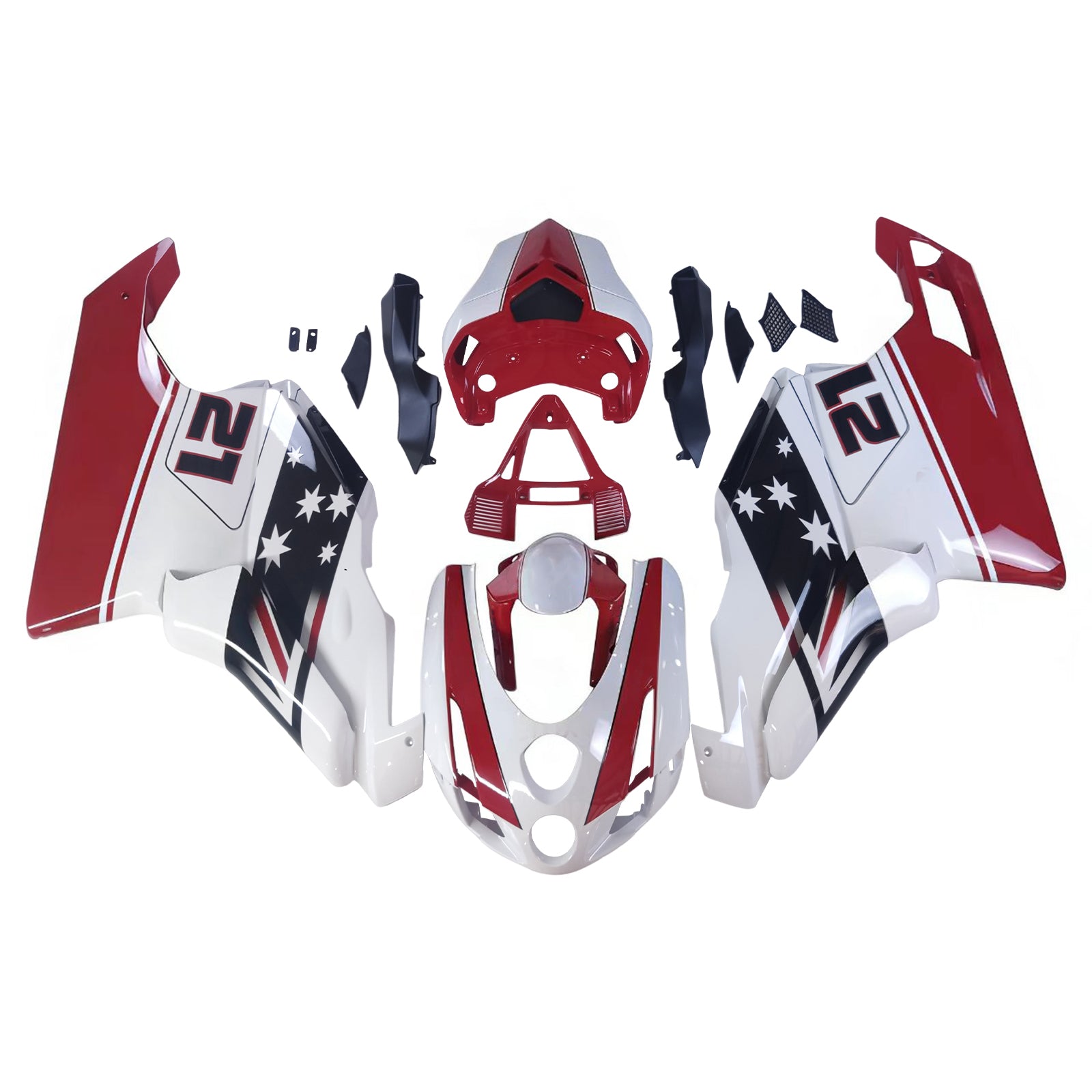 Ducati 999 749 2003 2004 Fairing Kit Bodywork ABS