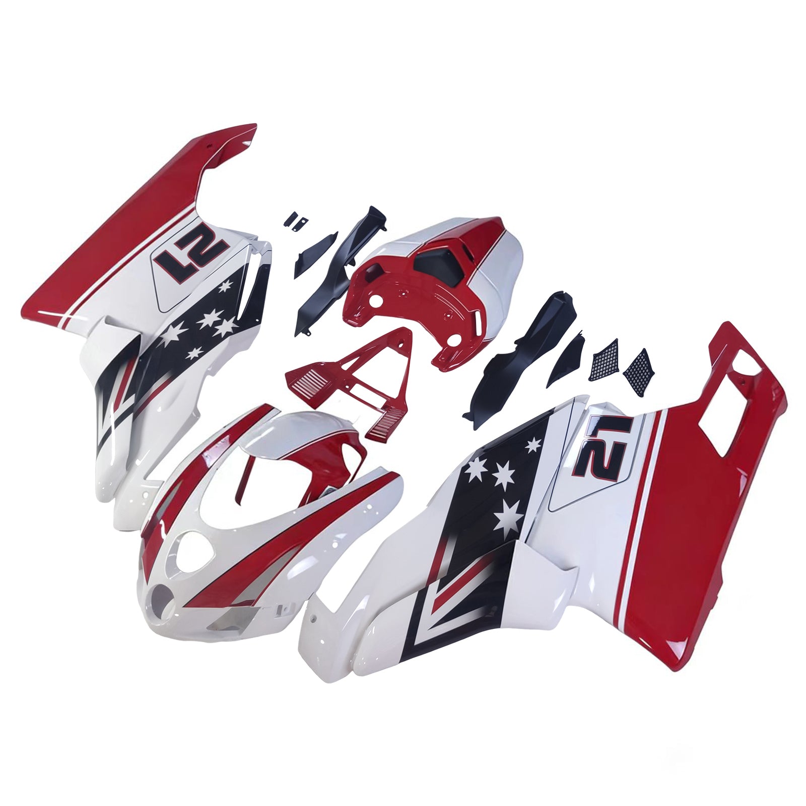 Ducati 999 749 2003 2004 Fairing Kit Bodywork ABS