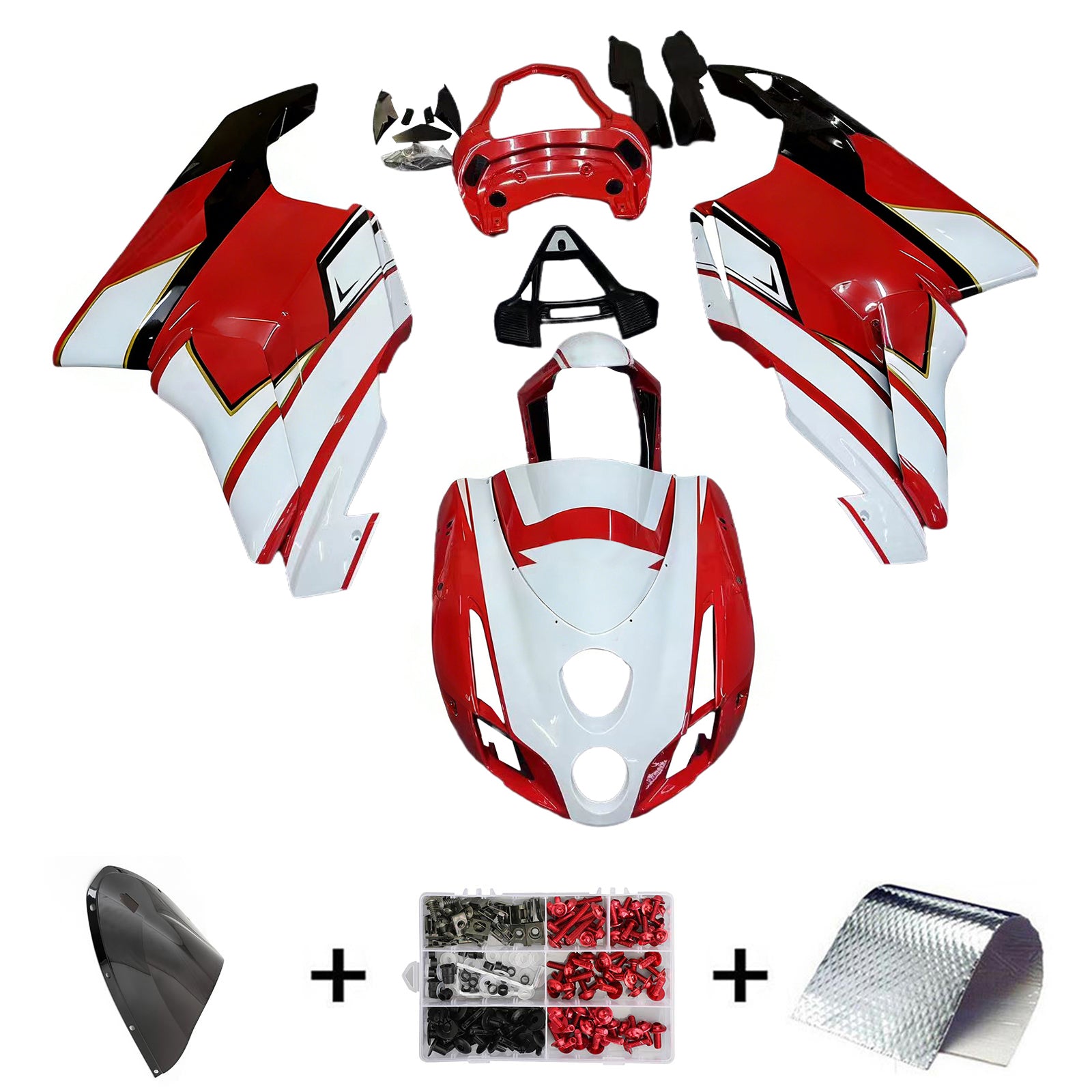 Ducati 999 749 2003 2004 Fairing Kit Bodywork ABS