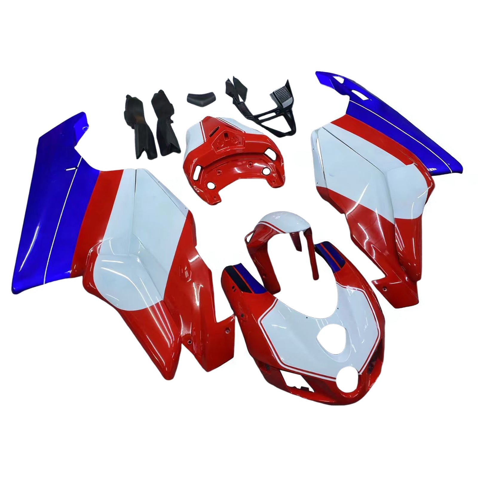 Kit de carenado Carrocería ABS apto para Ducati 999 749 2005 2006 Genérico