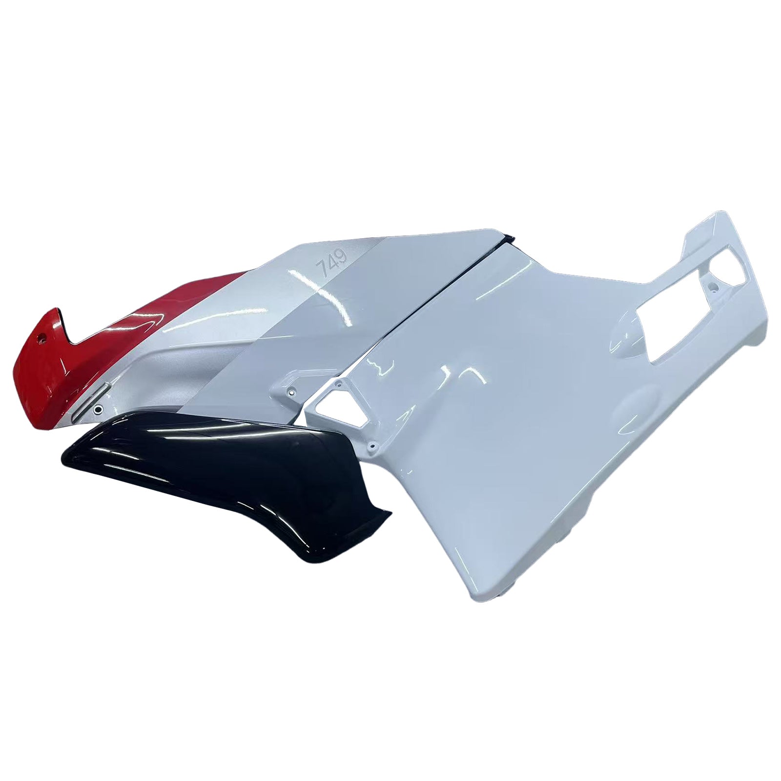 Kit de carenado Carrocería ABS apto para Ducati 999 749 2005 2006 Genérico