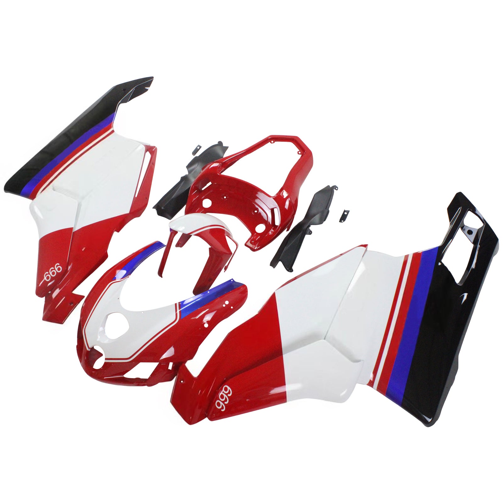 Ducati 999 749 2005 2006 Fairing Kit Bodywork ABS