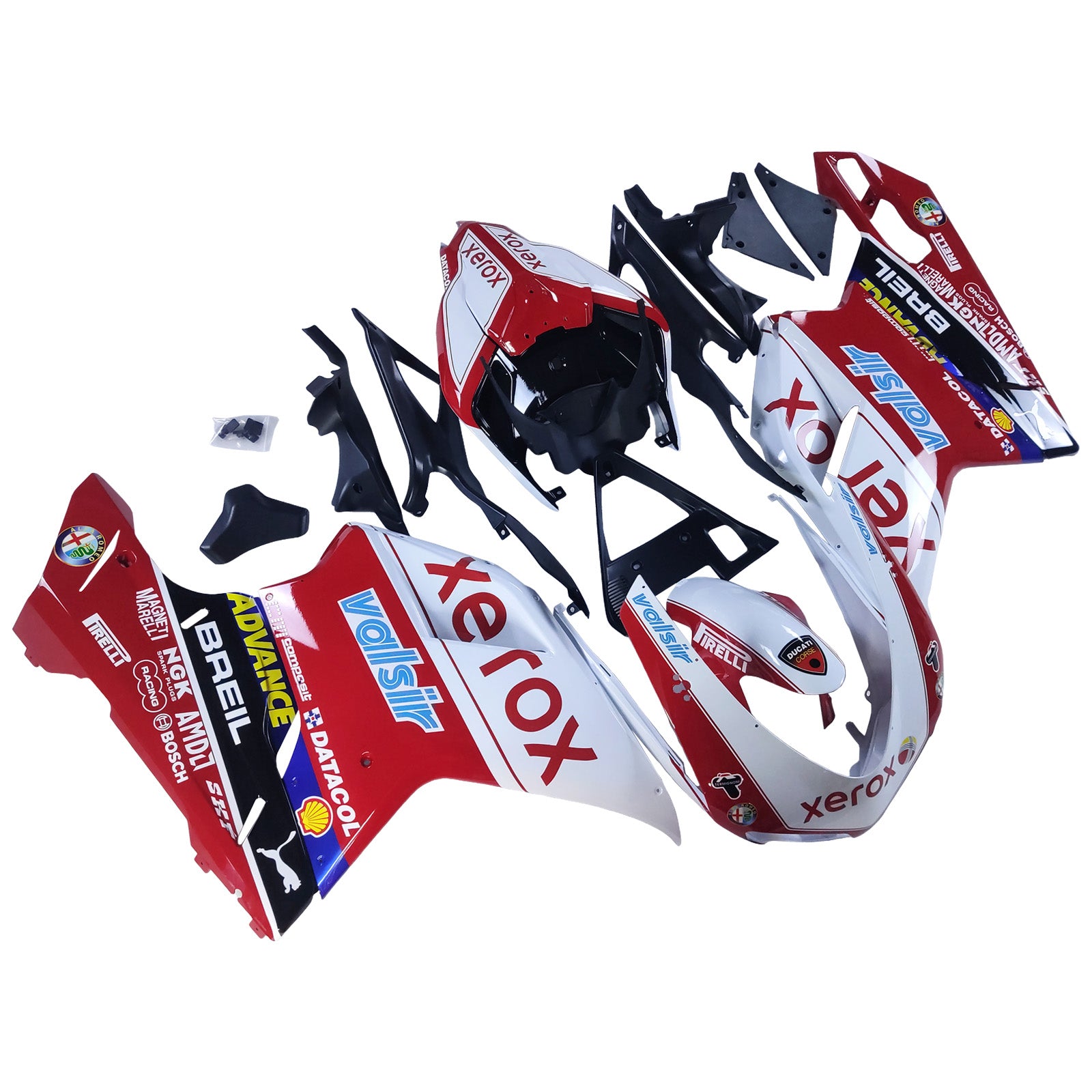 Ducati 1098/1198/848 (2007-2012) Bodywork Fairing ABS Injection Mold 17 Color Generic