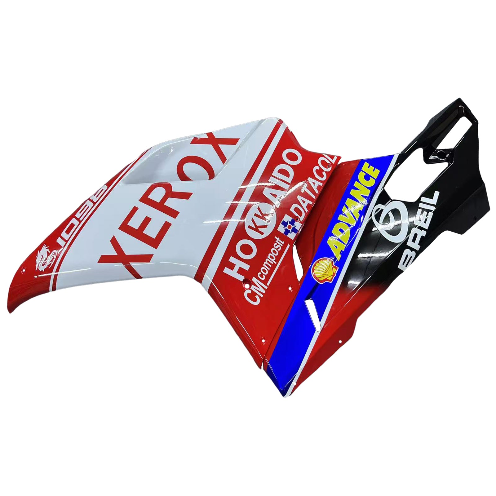 Fairings for 2007-2012 Ducati 1098 1198 848 Red & White Xerox Generic