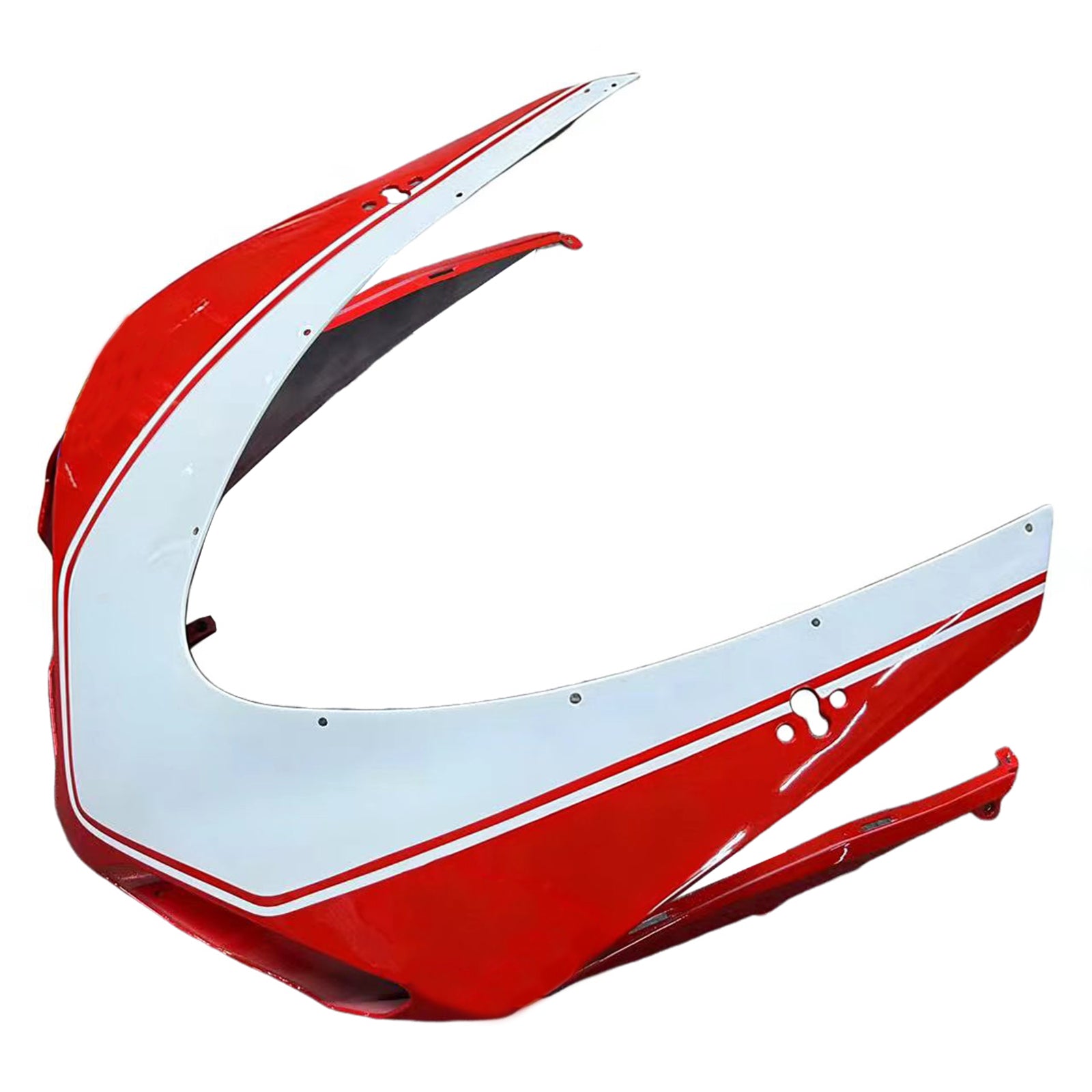 Fairings for 2007-2012 Ducati 1098 1198 848 Red & White Xerox Generic